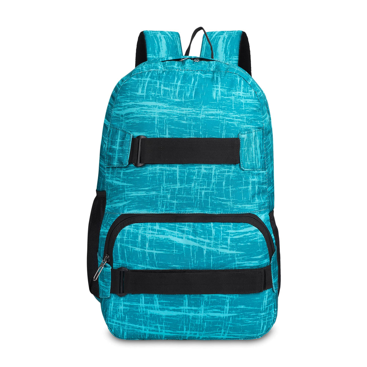 THE CLOWNFISH Hamilton Polyester 18 Litres Unisex Travel Laptop Backpack for 14 inch Laptop (Turquoise Blue)