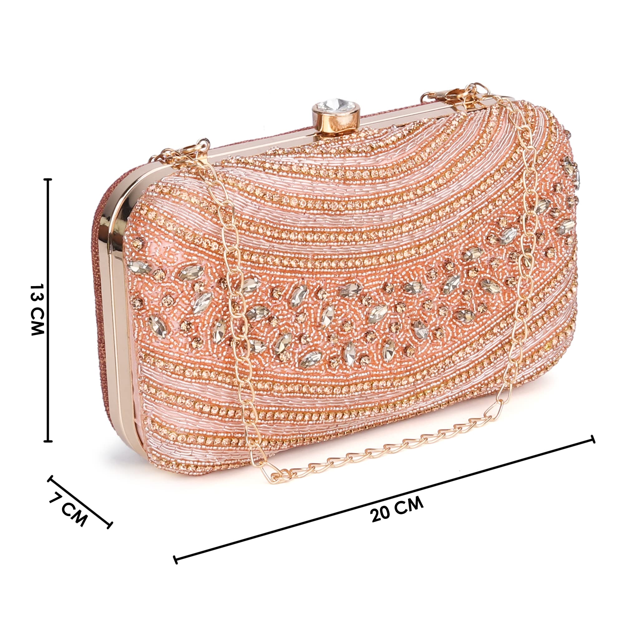 Clownfish Emerald Clutch - Perfect for weddings and proms
