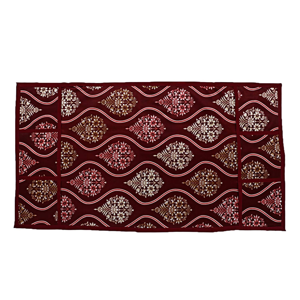 Kuber Industries PVC 3 Pieces Fridge Mats, 1 Piece Handle Cover and 1 ...
