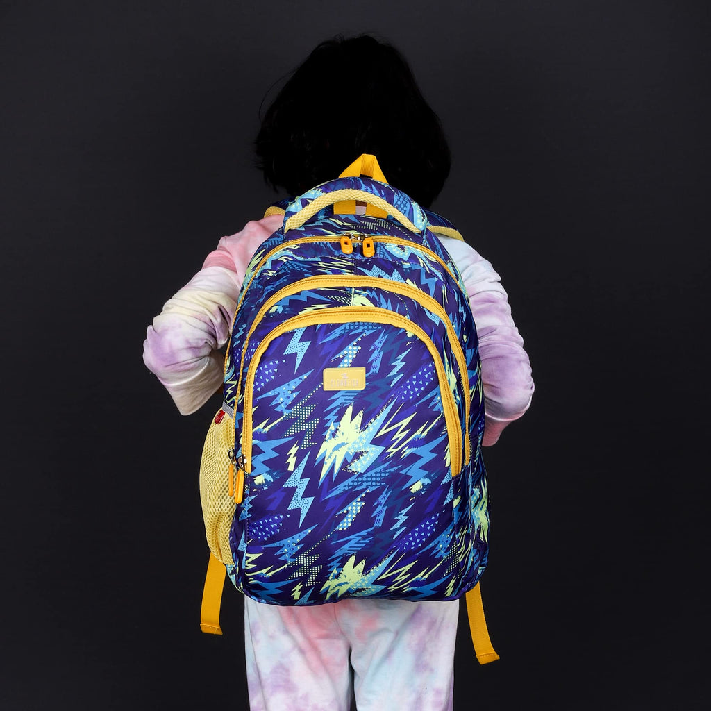 THE CLOWNFISH Scholastic Series Printed Polyester 30 L School Backpack ...