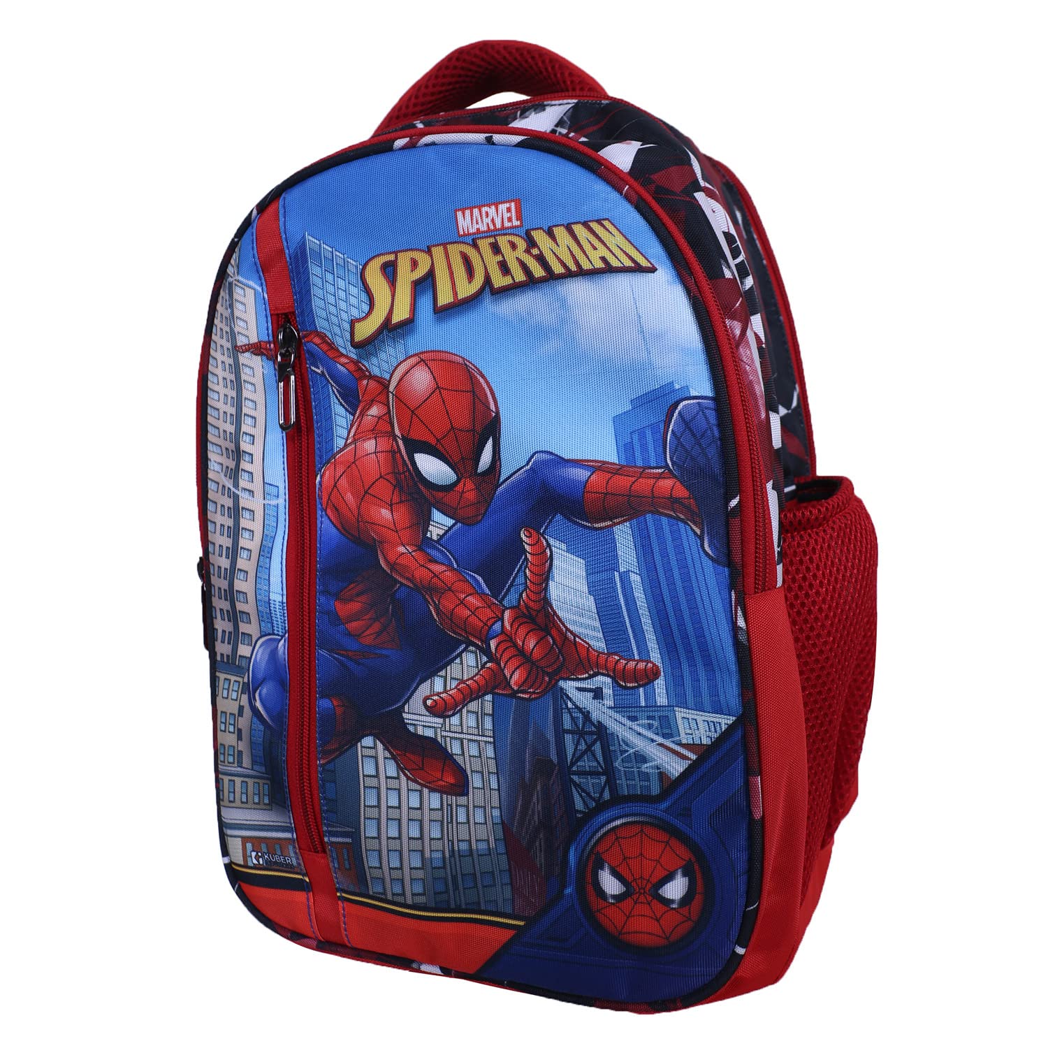 Kuber Industries Marvel Spiderman Backpack - School Use