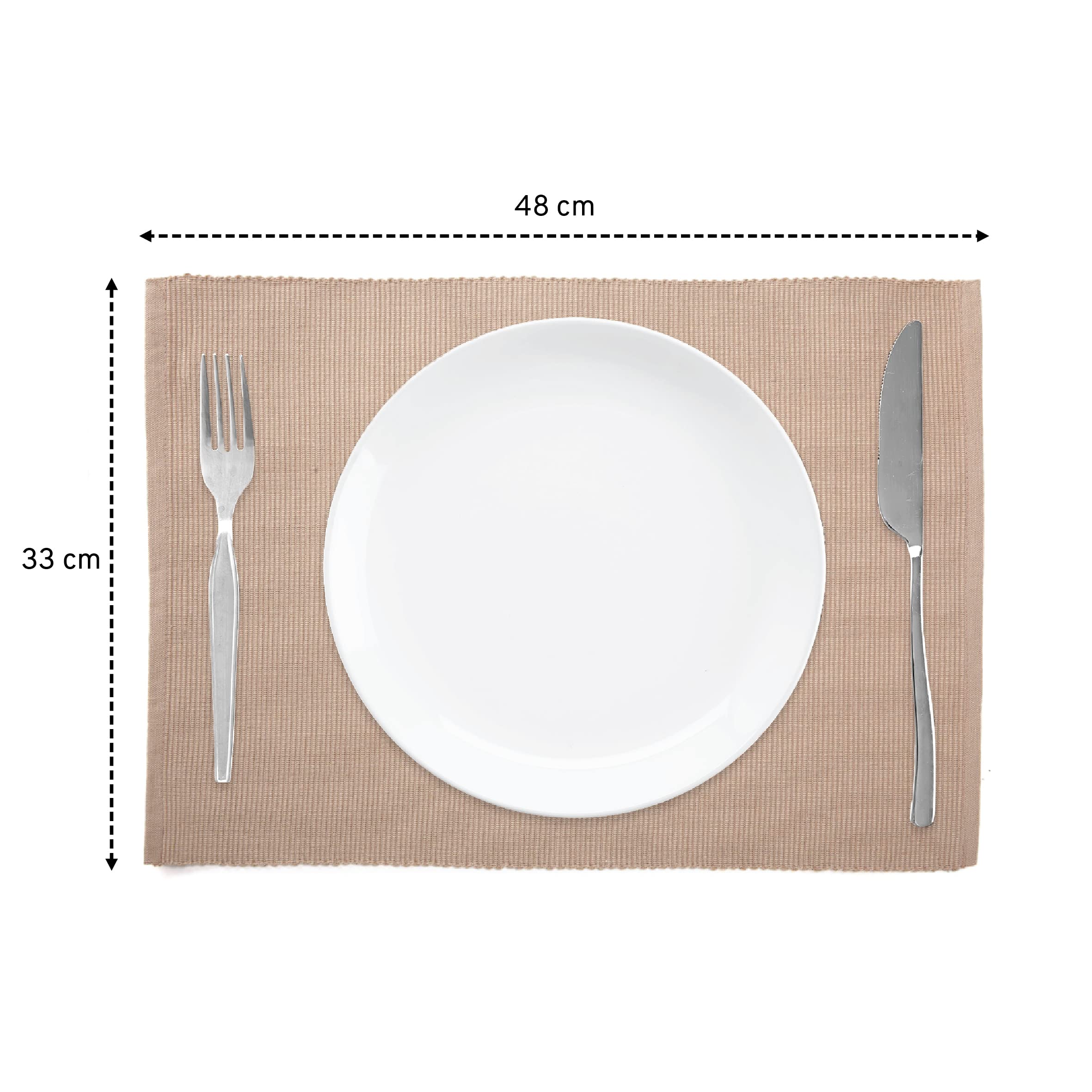 Encasa Cotton Placemats - Everyday dining use