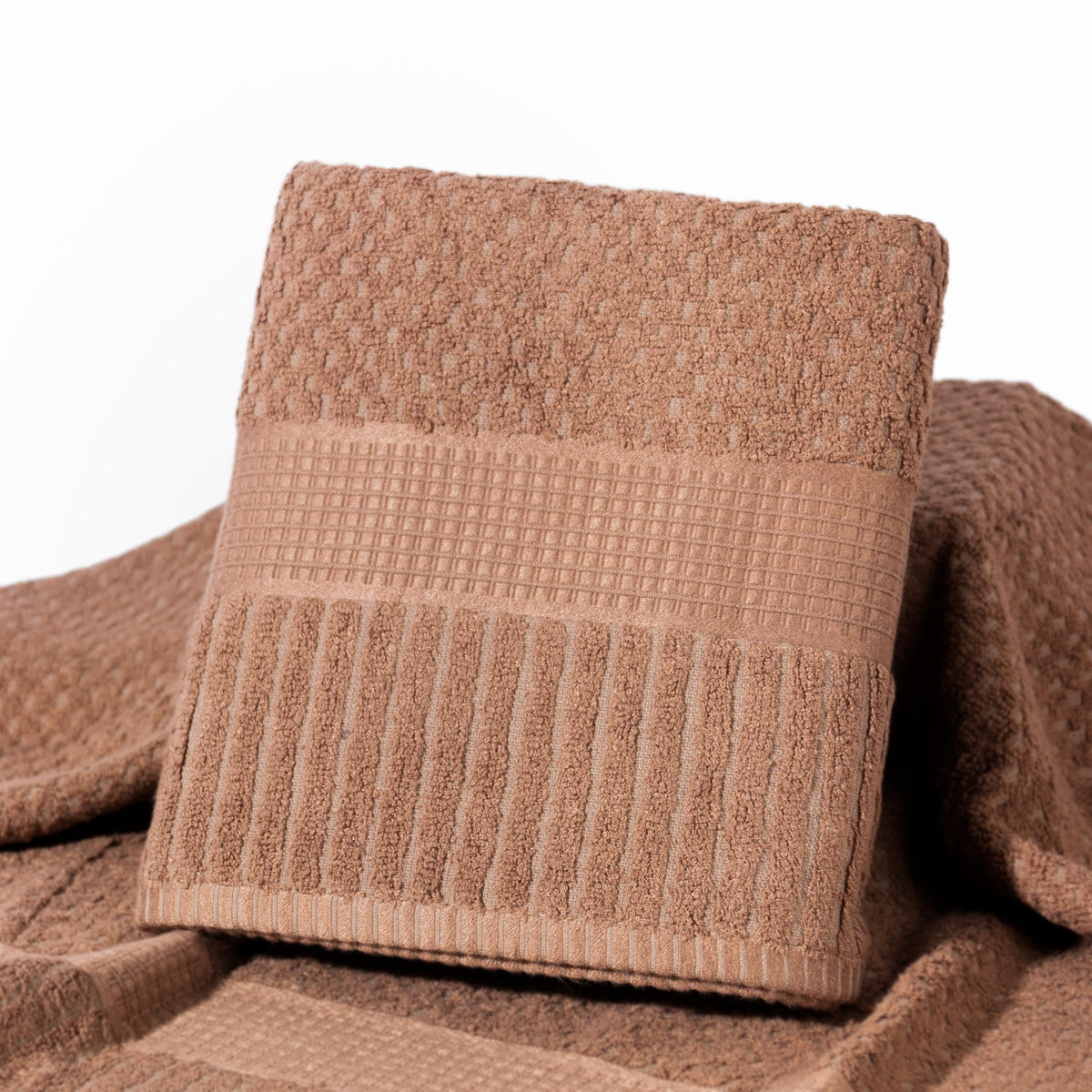 Mush Hearth & Haven Bamboo Towels for Bath Large Size | 450 GSM Bamboo Bath Towel for Men & Women | Soft, Highly Absorbent & Quick Dry | 70 X 140 cms (Desert Sand)