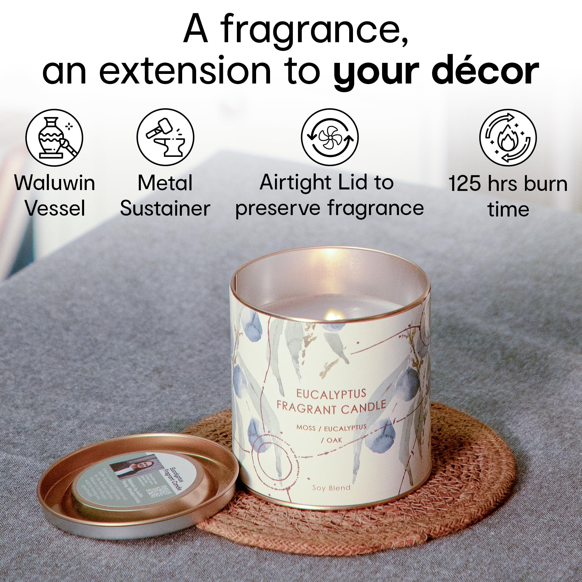 Anko candle - long-lasting fragrance