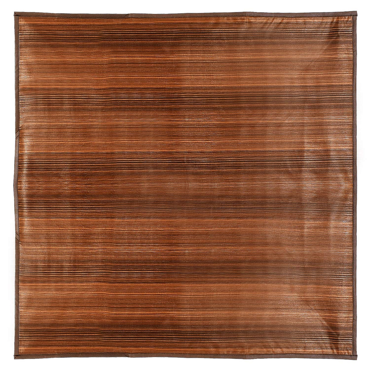 Kuber Industries Wooden Lining Design PVC Reversible Food Mat Bedsheet Protector Bed Server (Brown) CTKTC34032