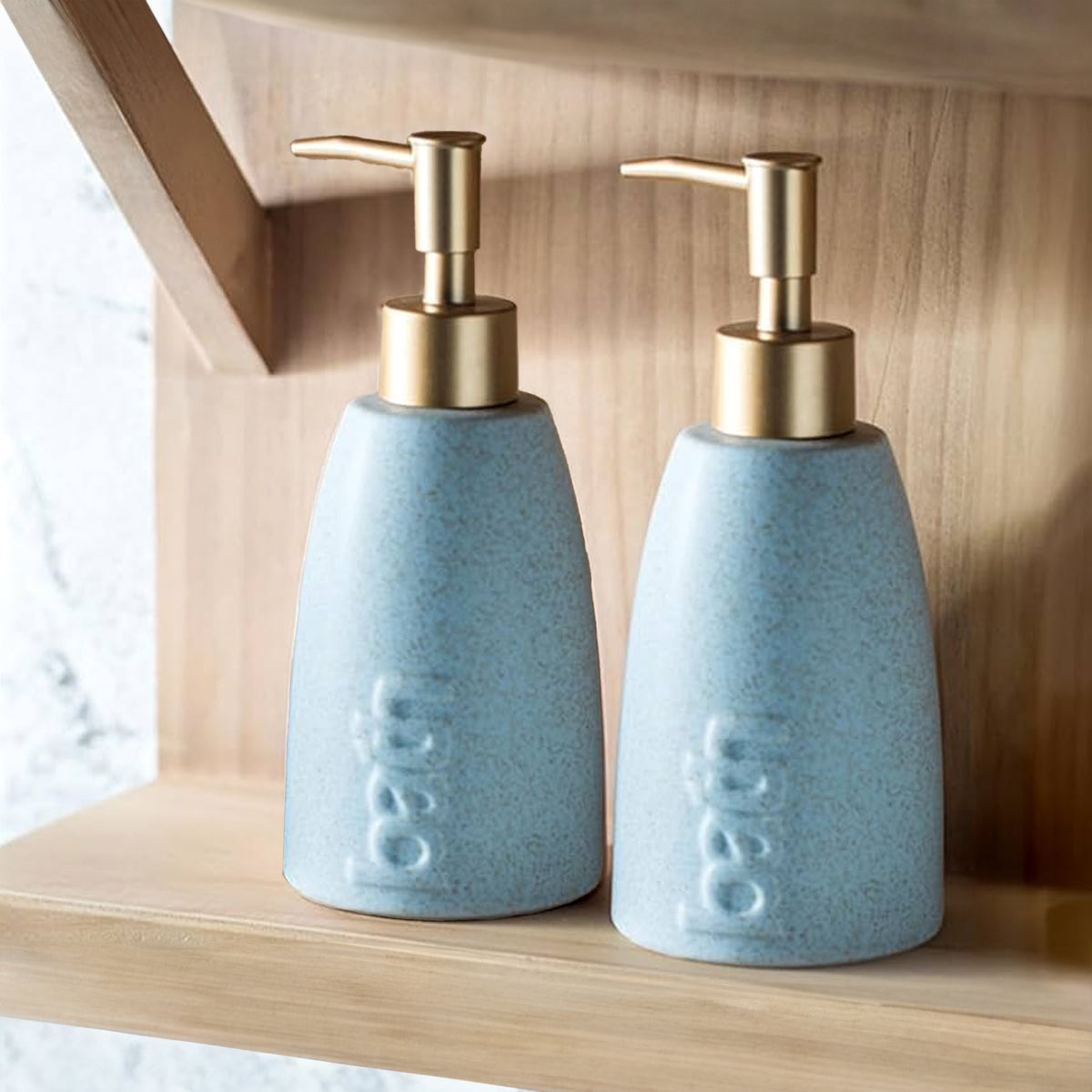 UMAI blue soap dispenser - enhances home decor