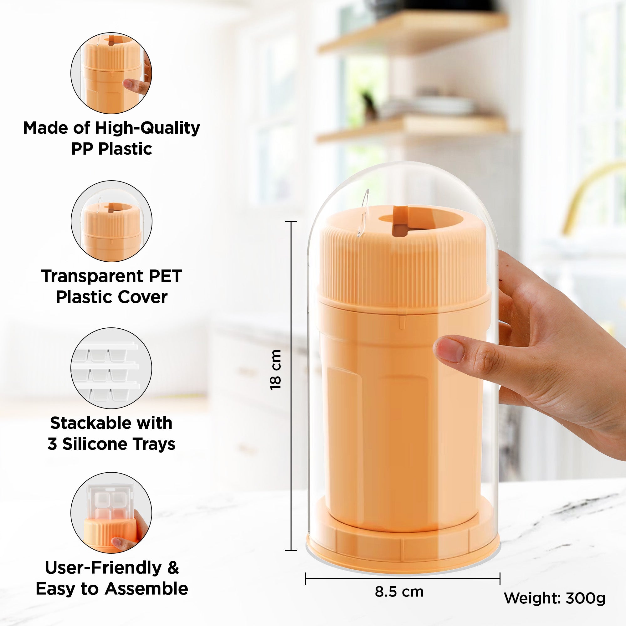 UMAI Silicone Ice Trays - Easy ice release
