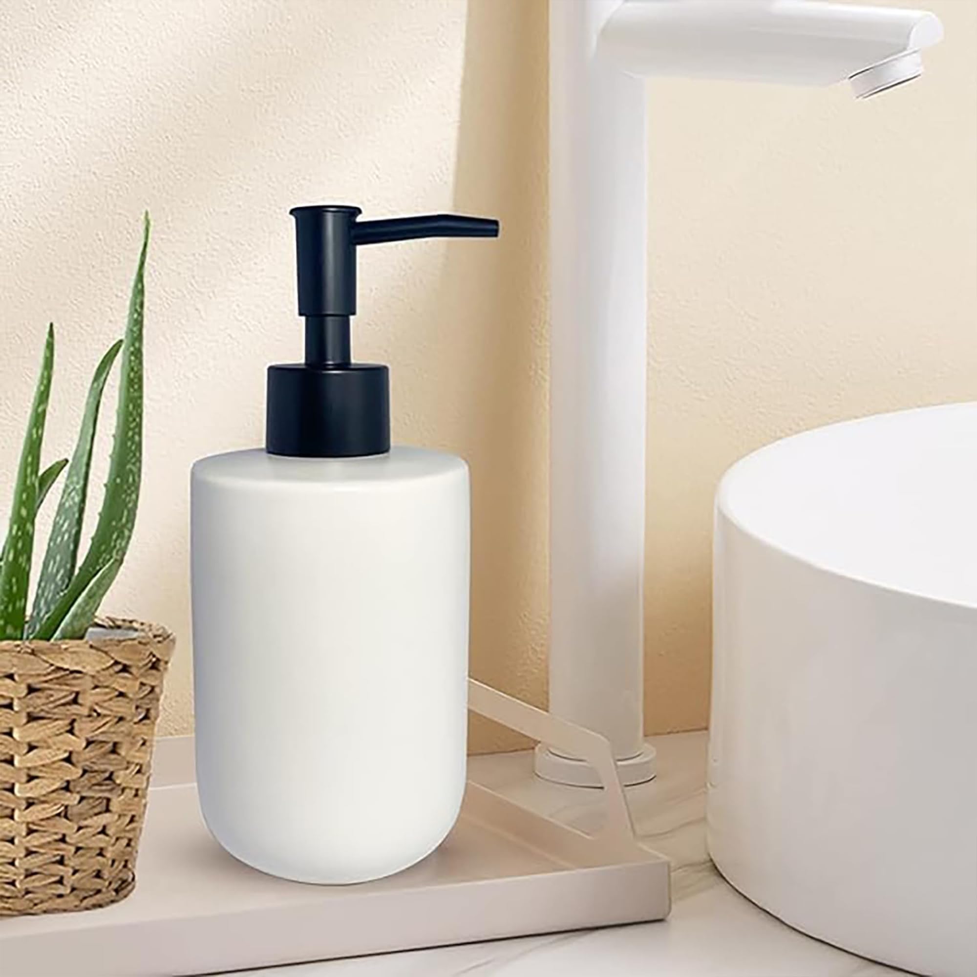 Kuber Industries Reusable Soap Dispenser - Mess-Free Refilling