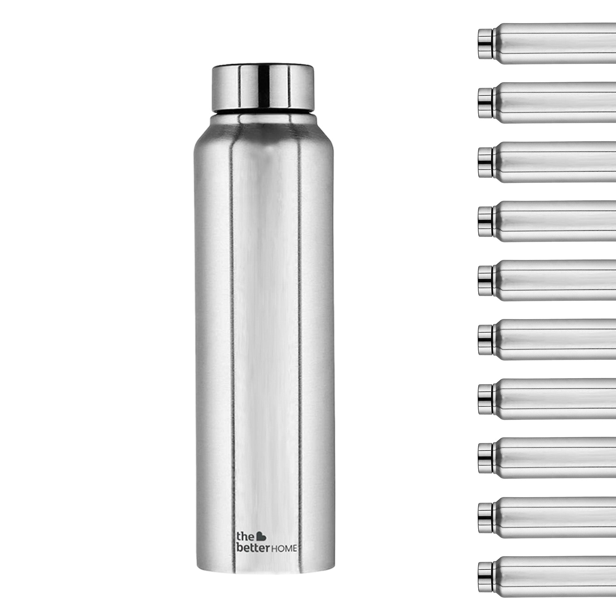 The Better Home 1000 Stainless Steel Water Bottle 1 Litre - Silver (Pa ...