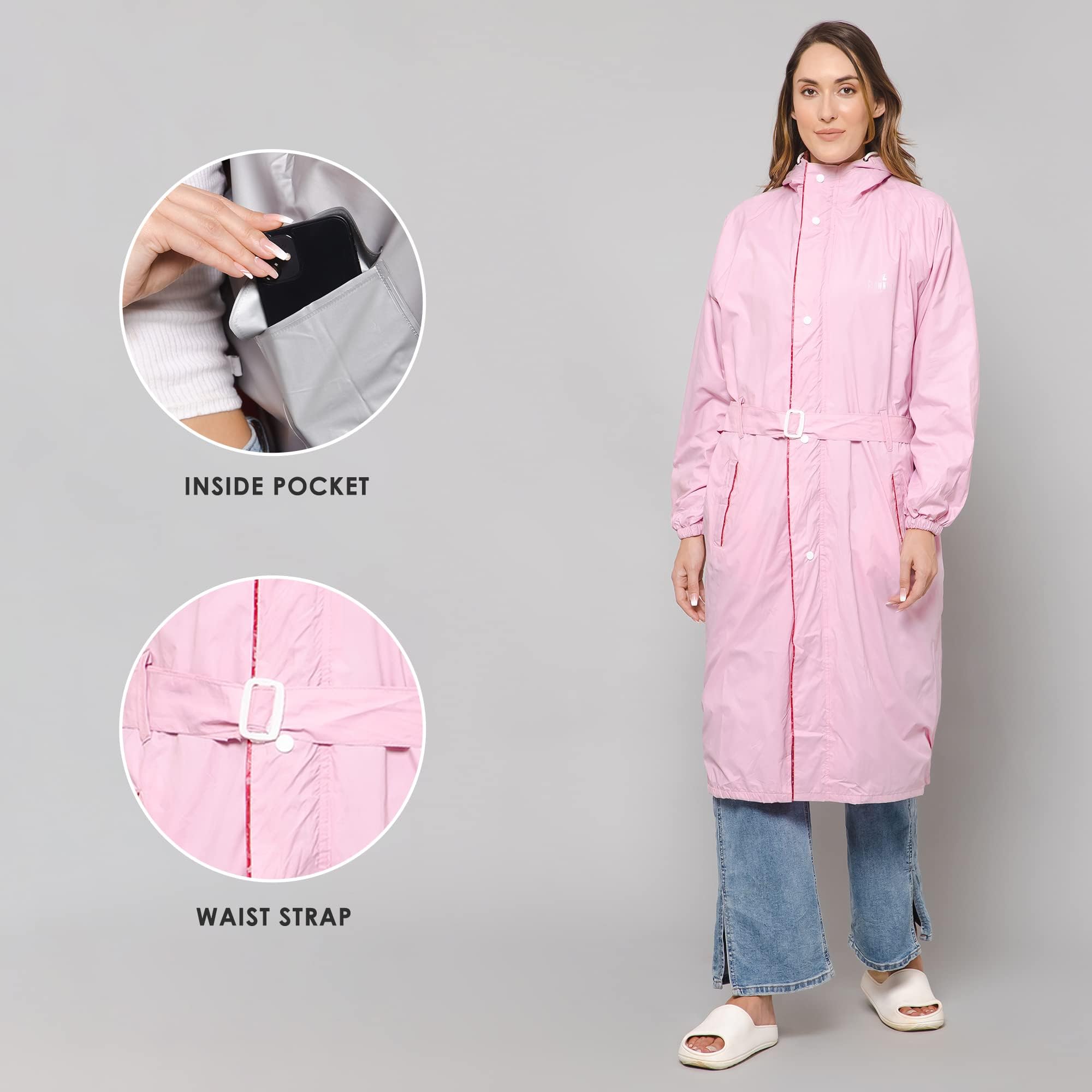 Clownfish Drizzle Diva Raincoat - Casual outing