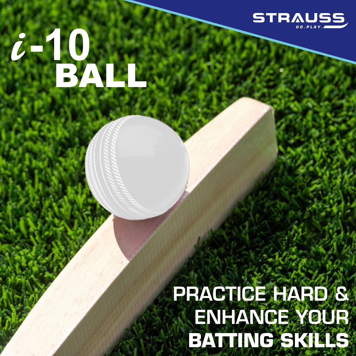 Strauss I-20 Cricket Ball - Cotton Material