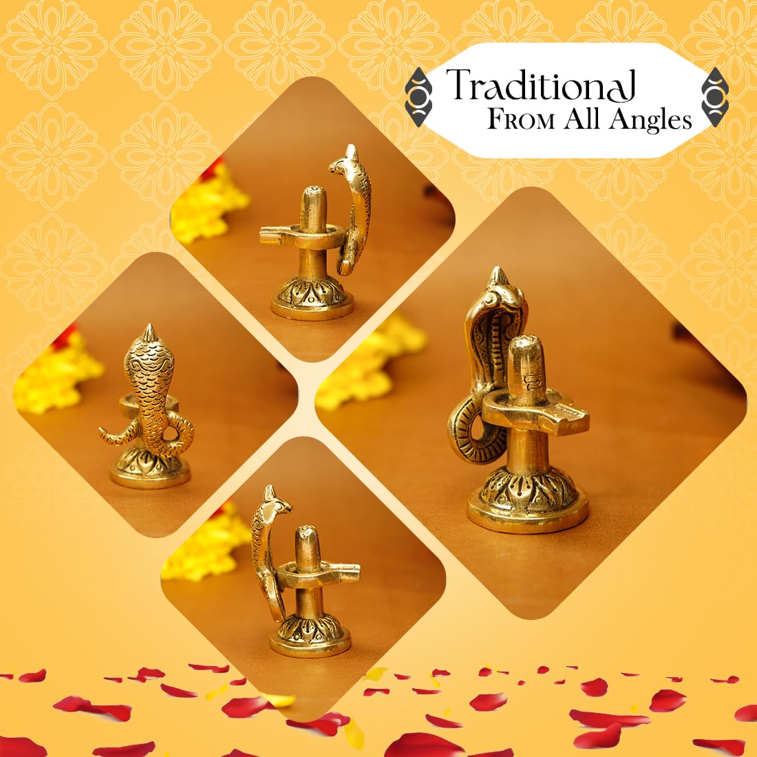 Ekhasa brass shivling - Gift for Diwali and festivals