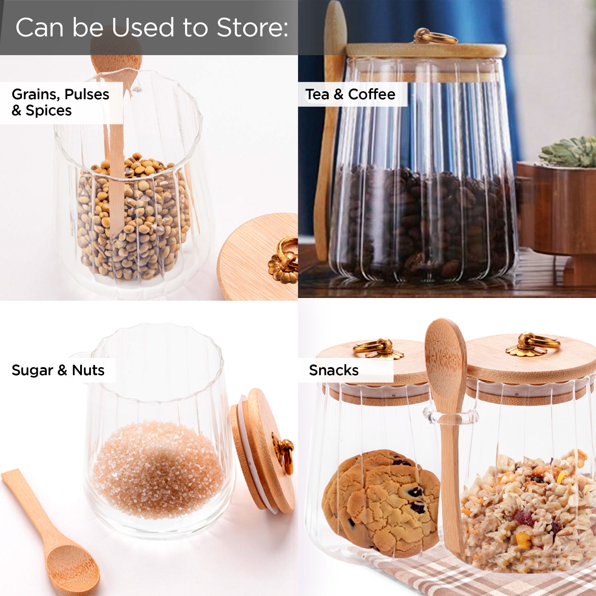 The Better Home Borosilicate Jar - Home Pantry Organization