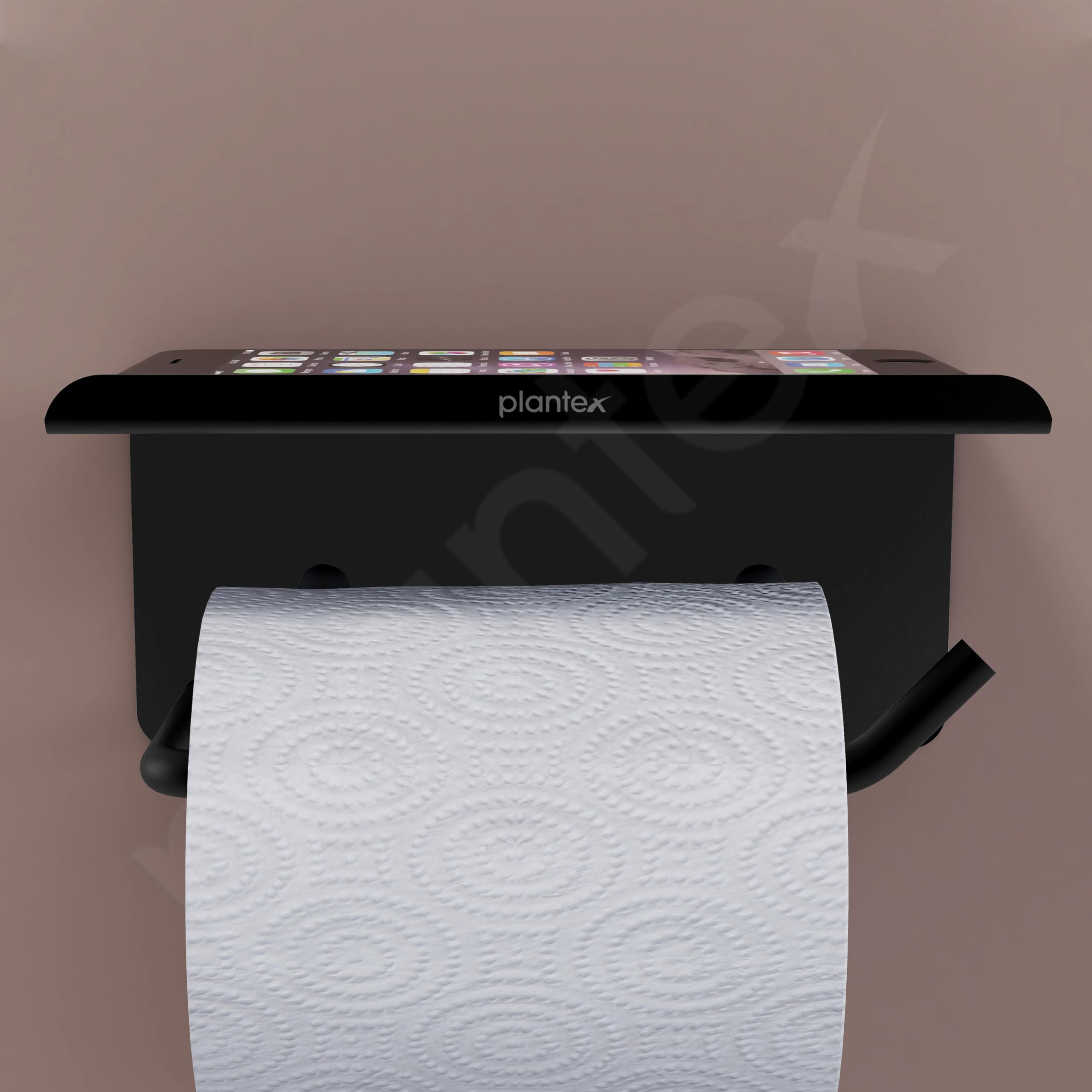 Plantex tissue paper roll holder - stylish bathroom upgrade