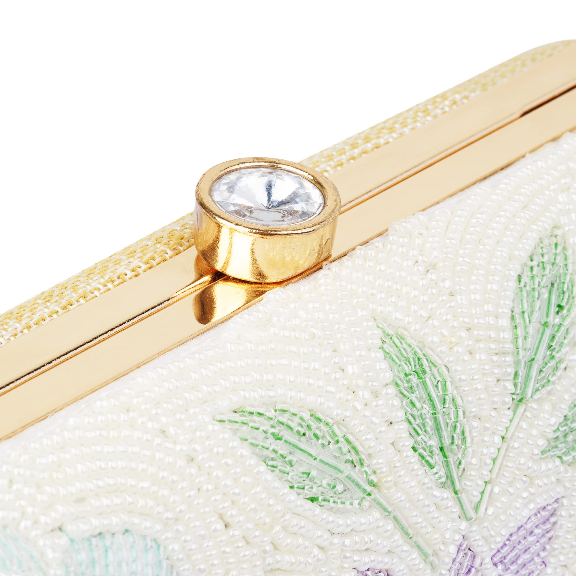 Clownfish Norah clutch - elegant floral evening bag
