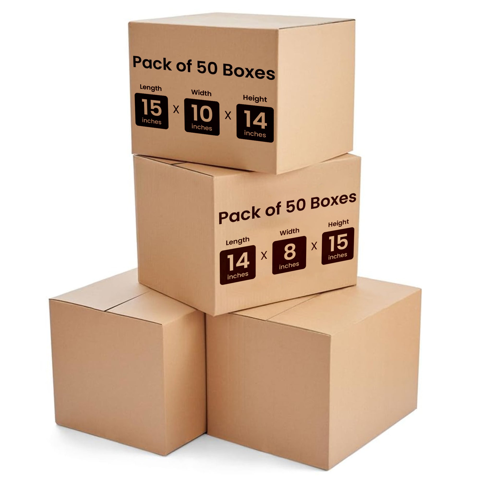 Umai corrugated box - organizing household belongings