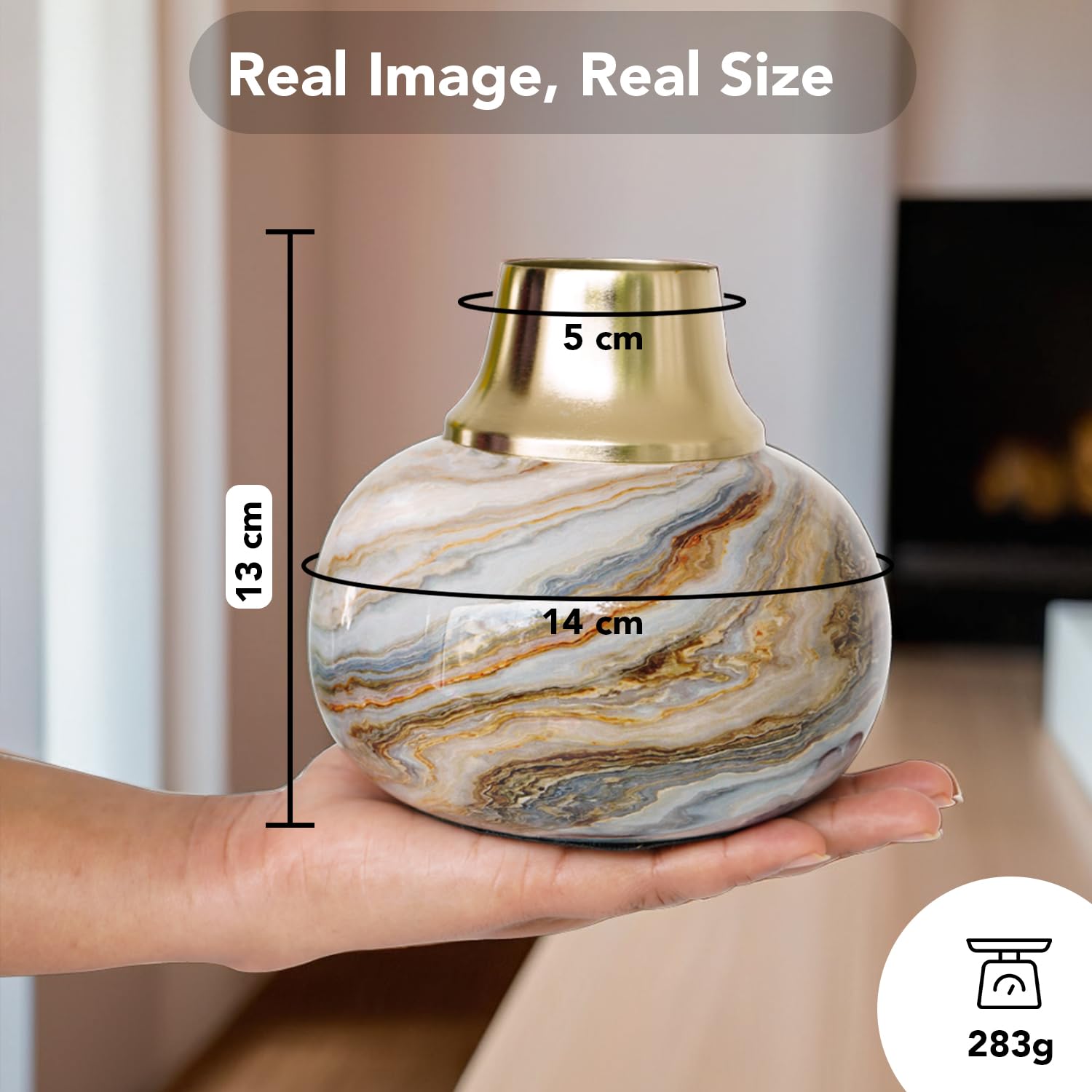 Ekhasa elegant flower vase - housewarming gift