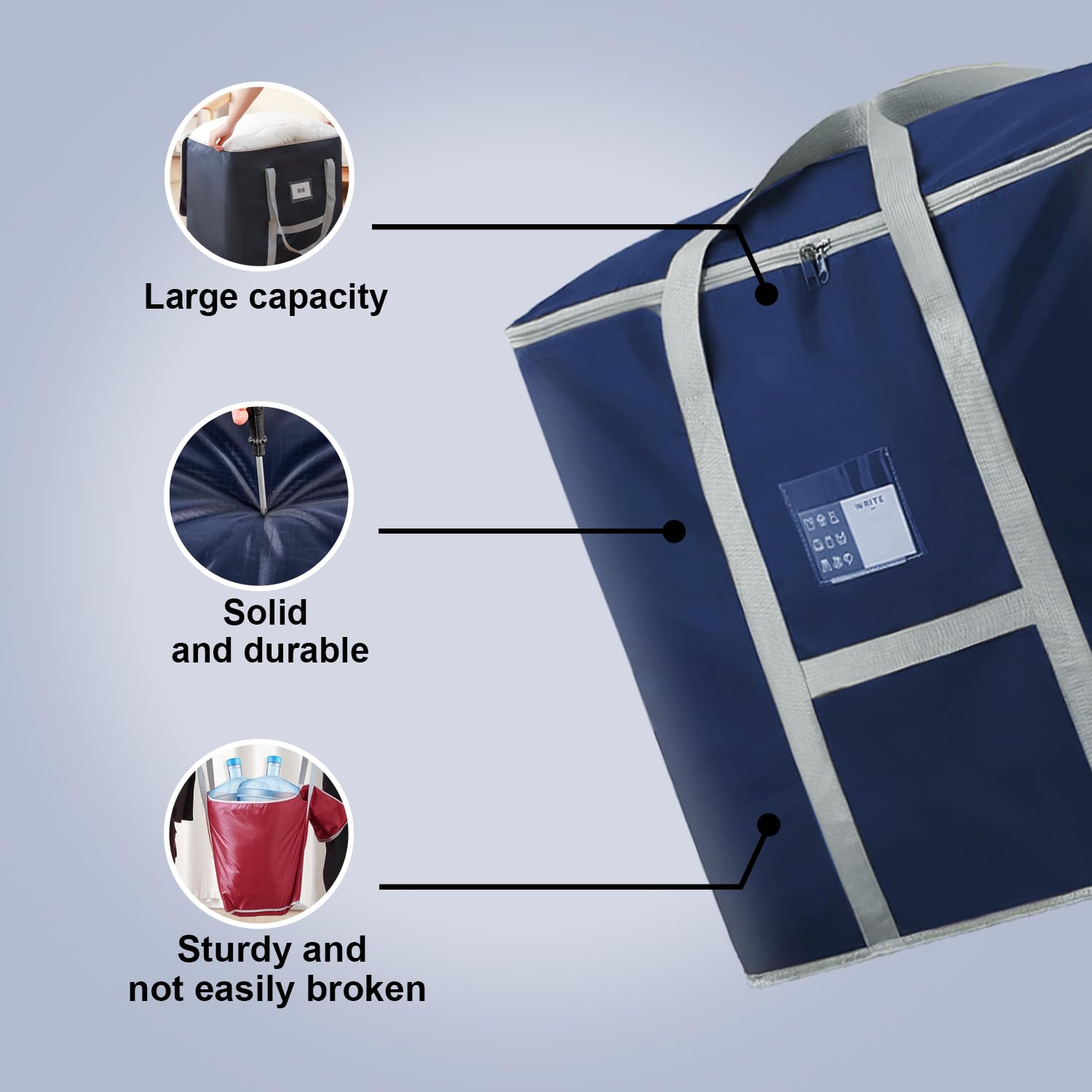 Kuber Underbed Storage Bag - Home organization solution