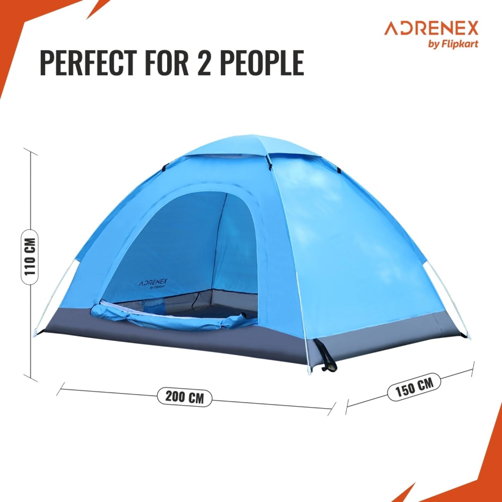 Reach Adrenex Camping Tent - Quick Setup for Indoor Use