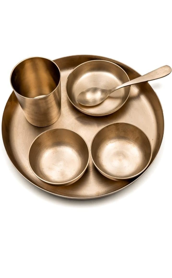 Ekhasa Kansa Thali Set - Ideal gift for special occasions