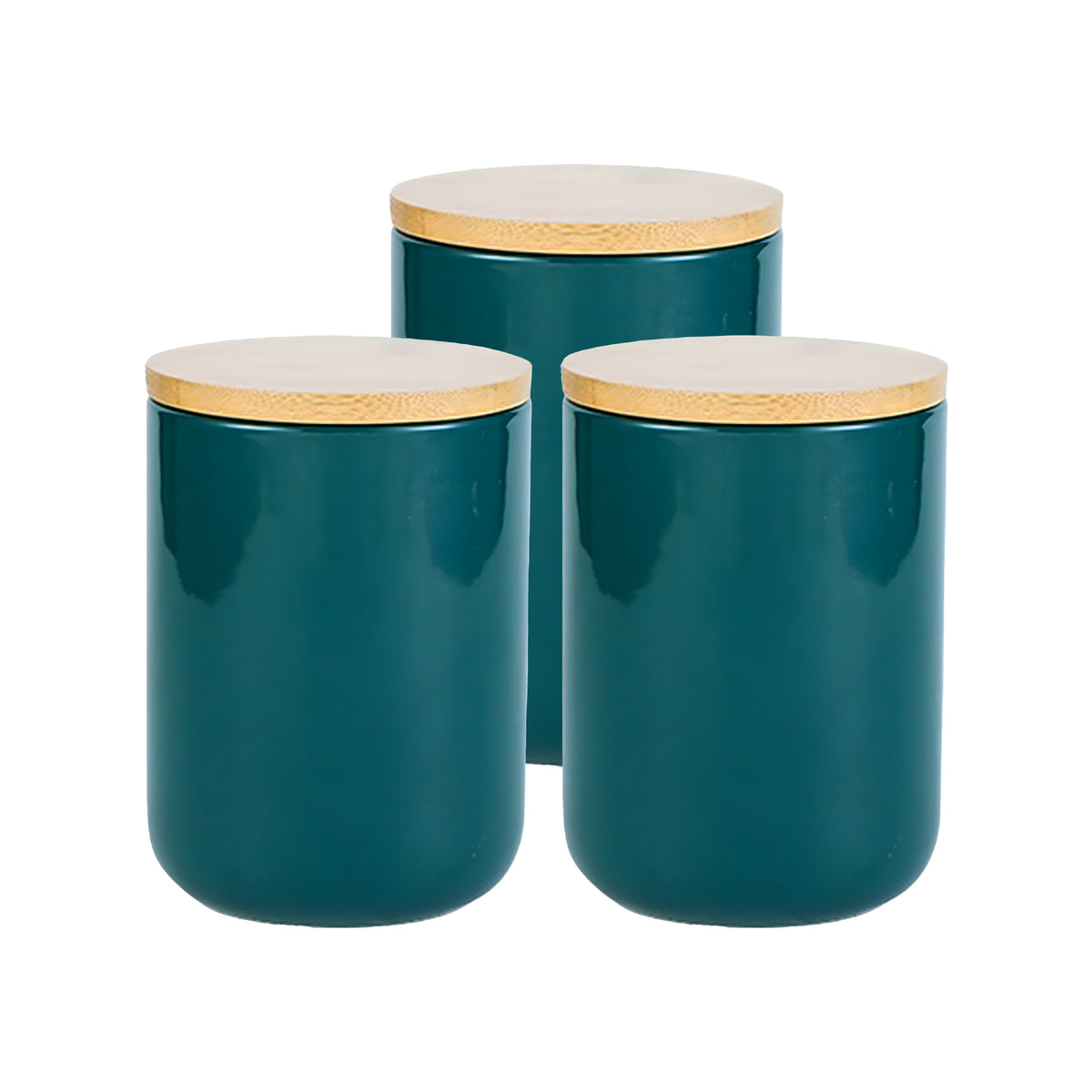 The Better Home kitchen storage jars - beautiful green color for every kitchen