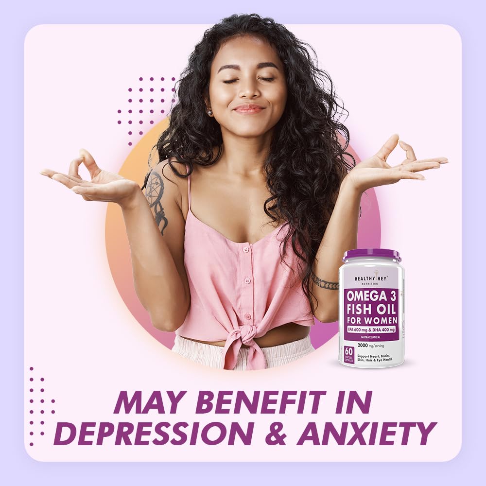 Healthyhey Omega 3 Women - Daily supplement for health