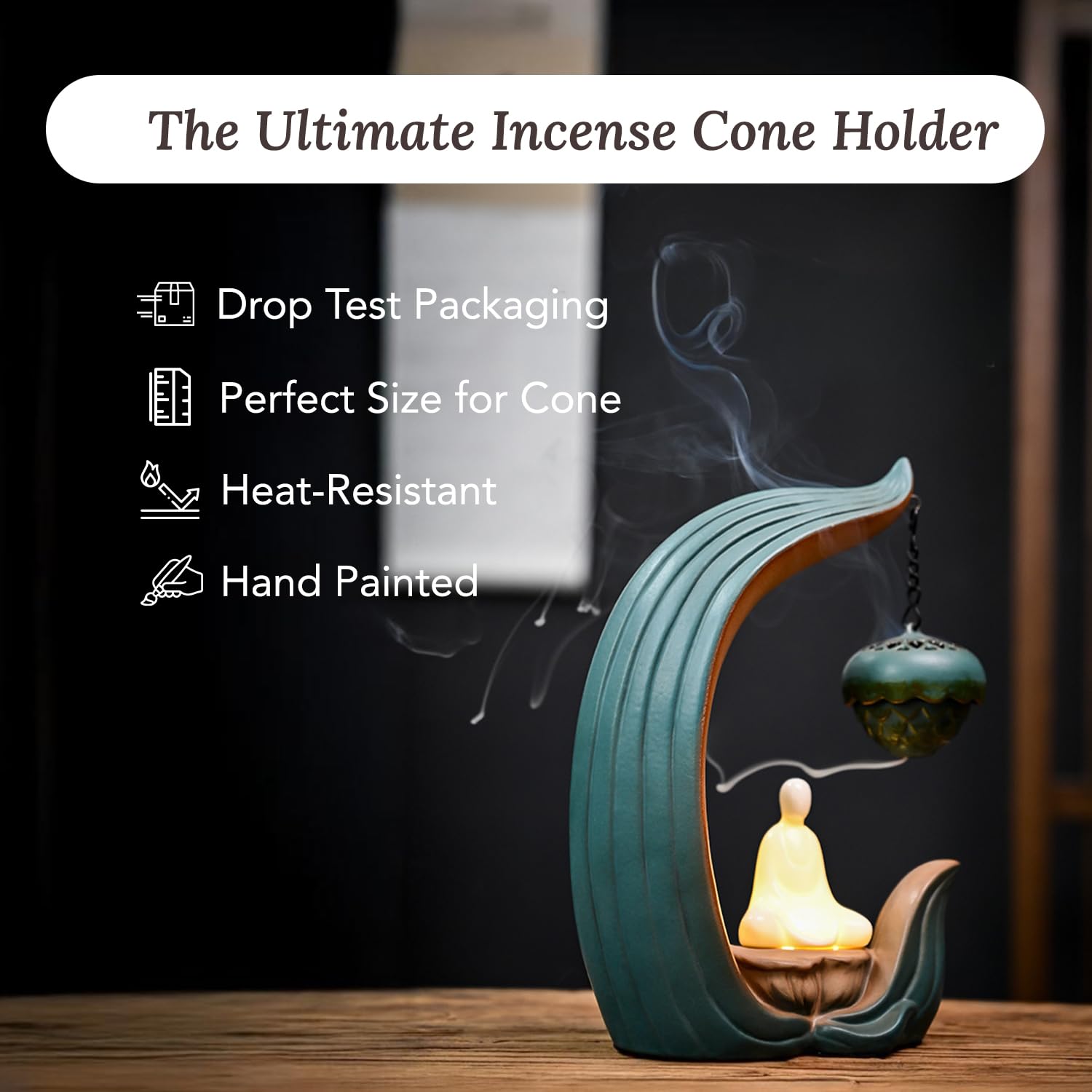 Ekhasa incense holder - Perfect for spiritual rituals