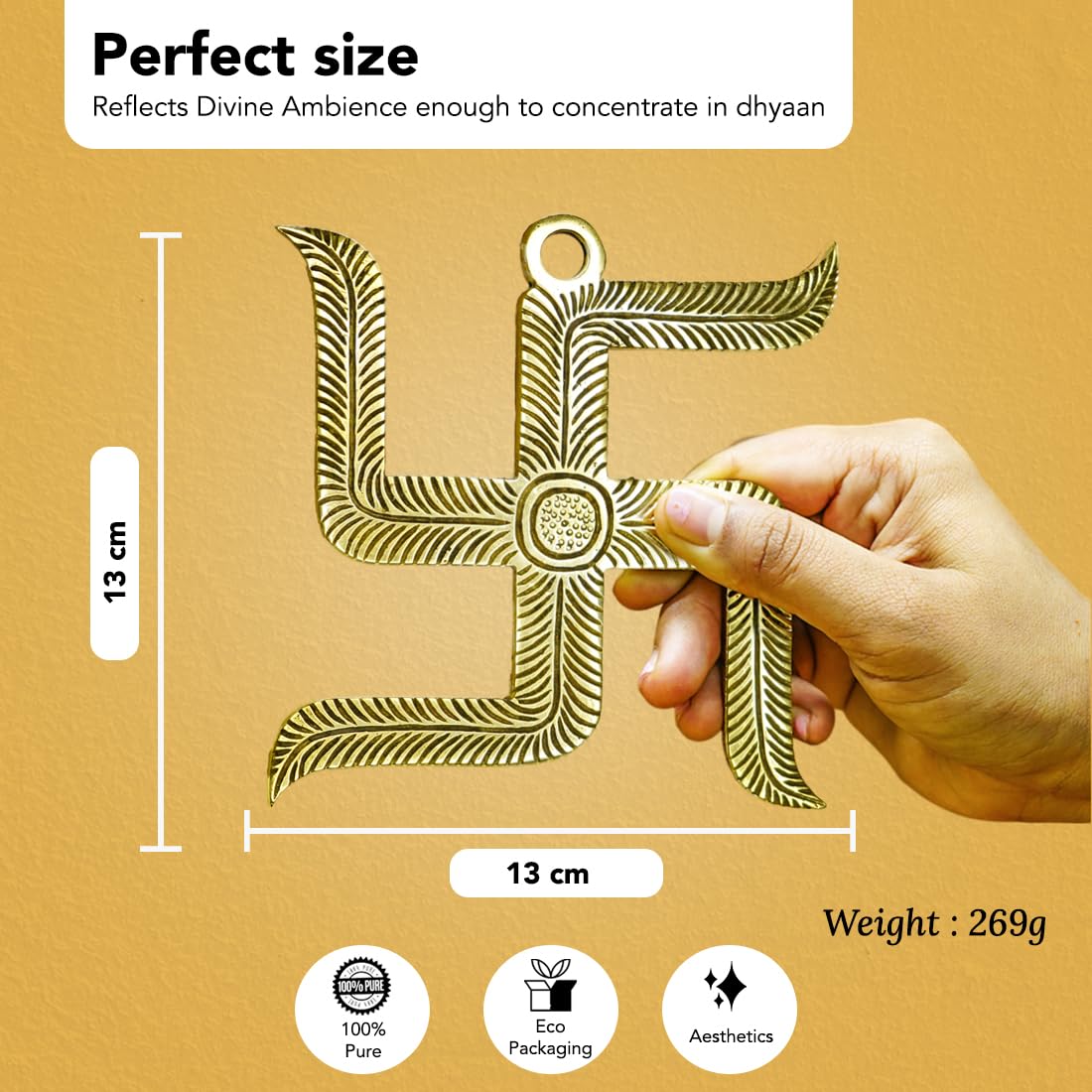 Ekhasa Swastik artwork - gift for housewarming