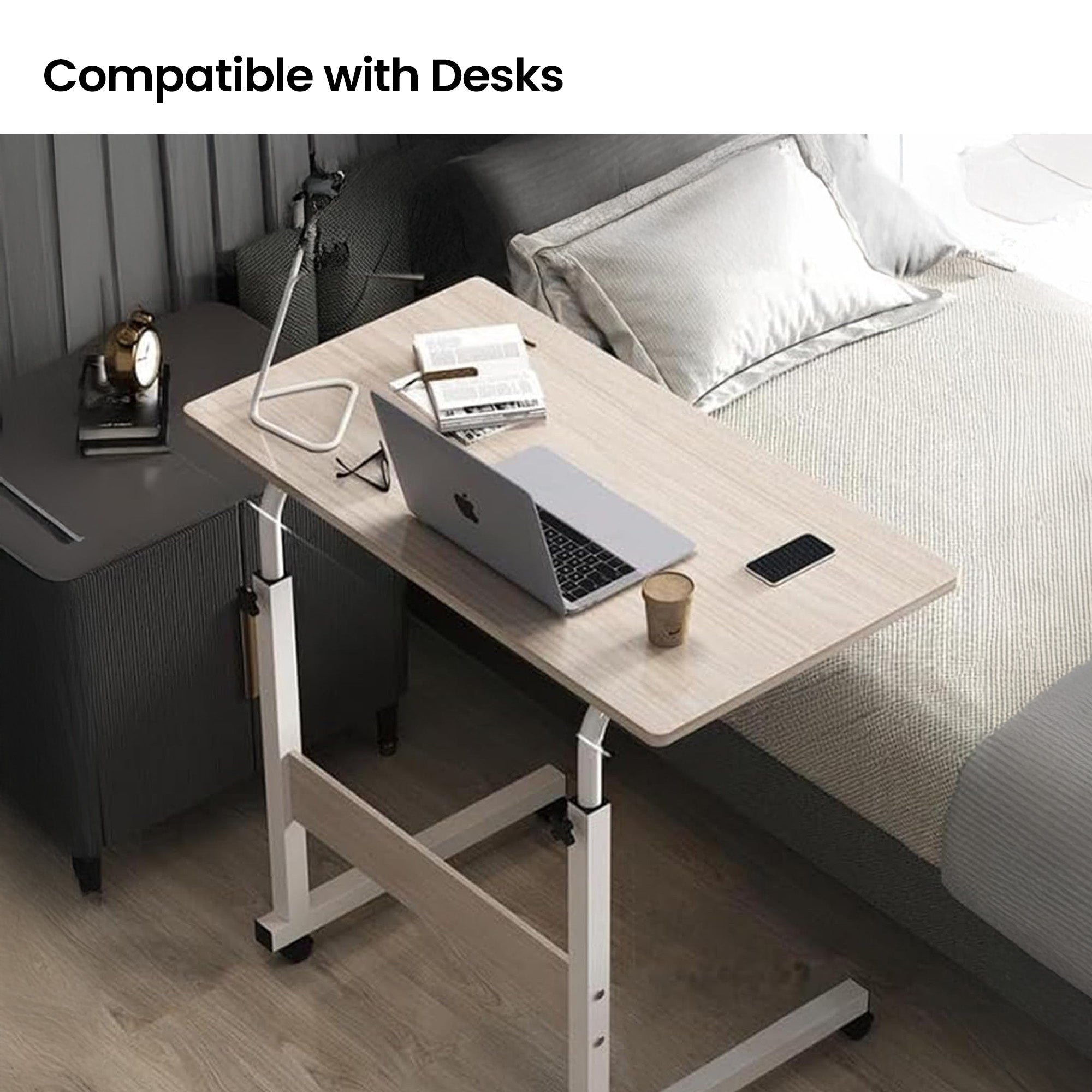SAVYA HOME manual height adjustable screw - dining table solution