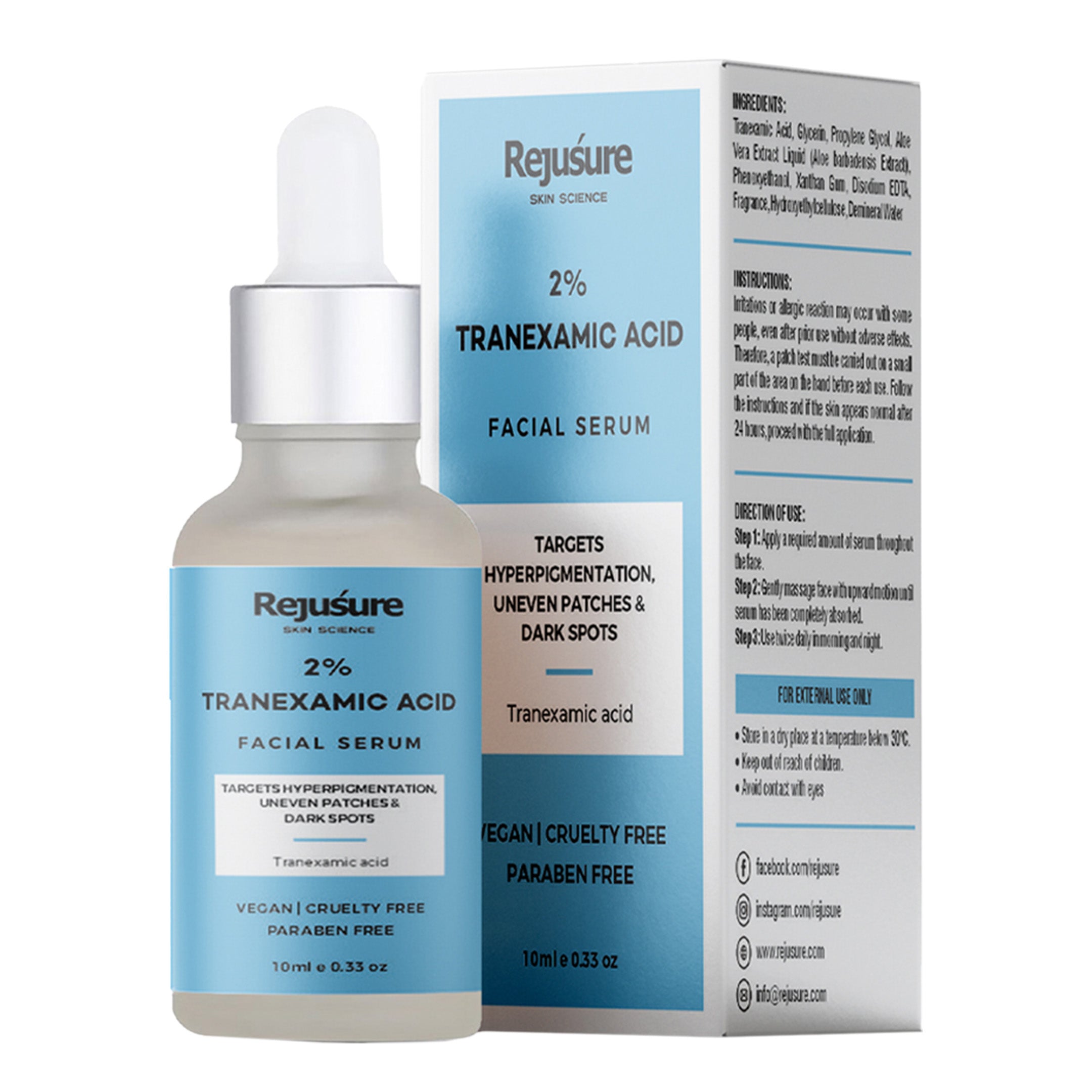 Rejusure skincare combo - daily skincare routine