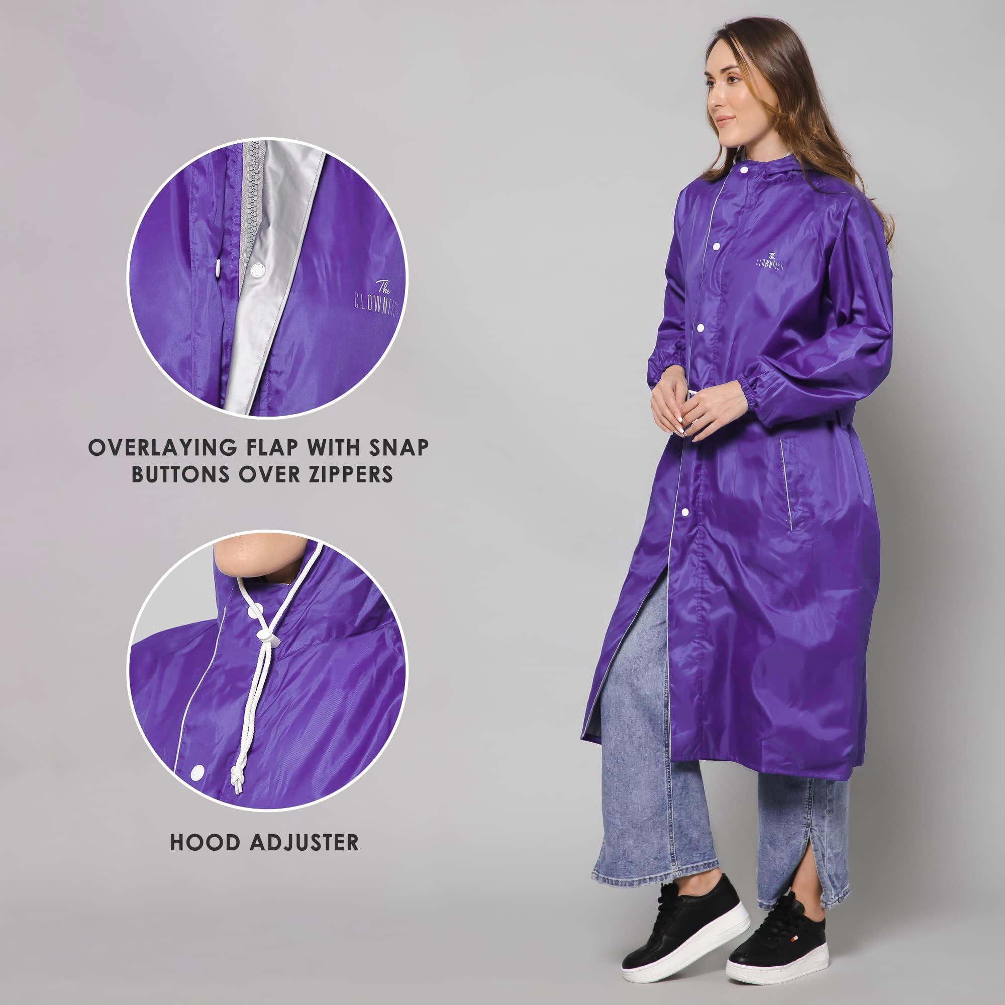 Clownfish Drizzle Diva Raincoat - Stylish waterproof coat