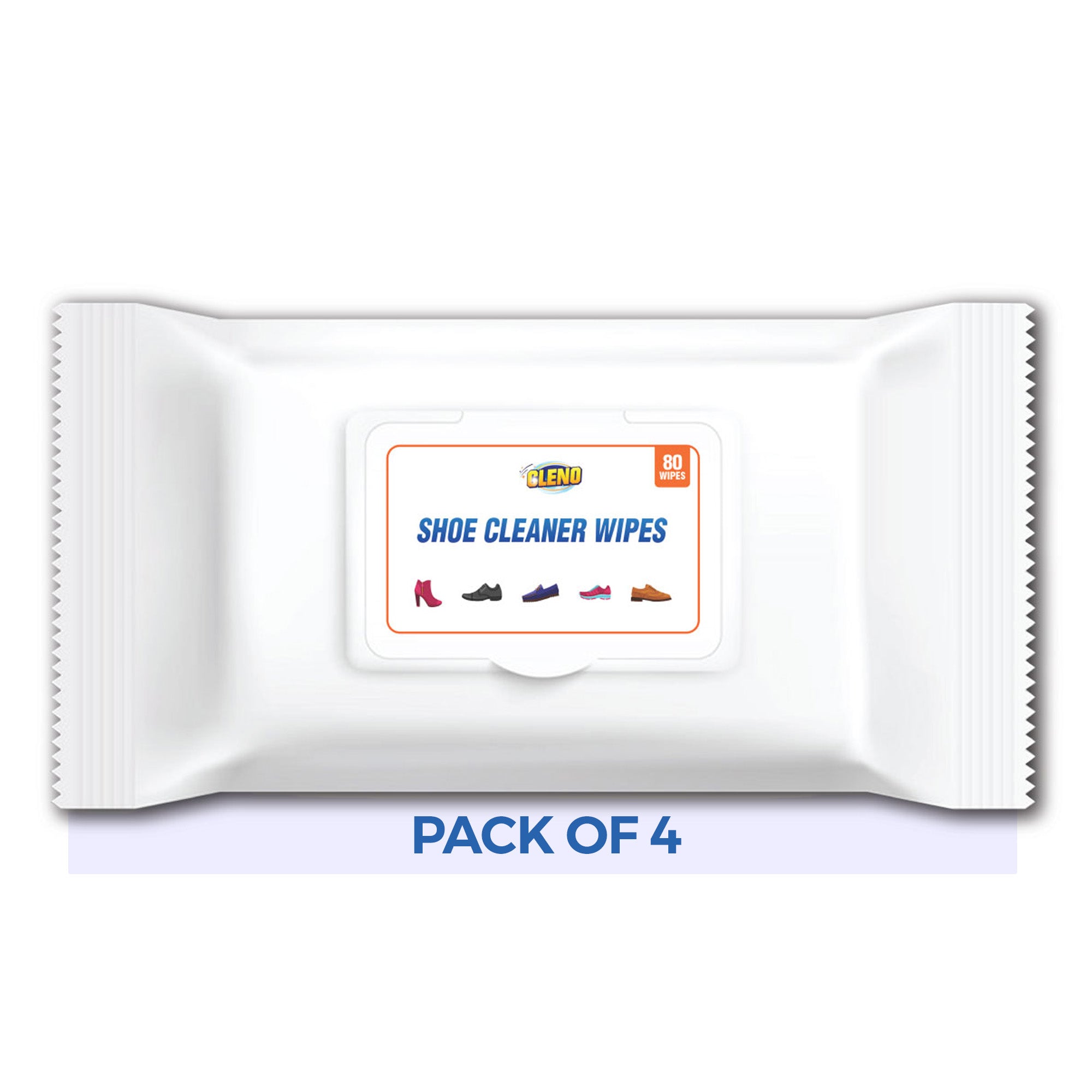 Cleno shoe cleaning wipes - quick cleaning for active lifestyles