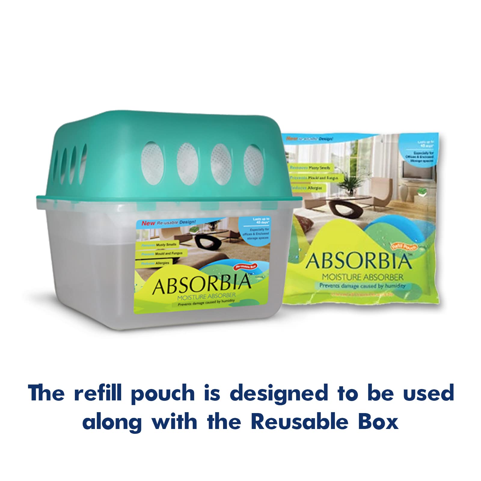 Absorbia moisture absorber - ideal for tackling high humidity