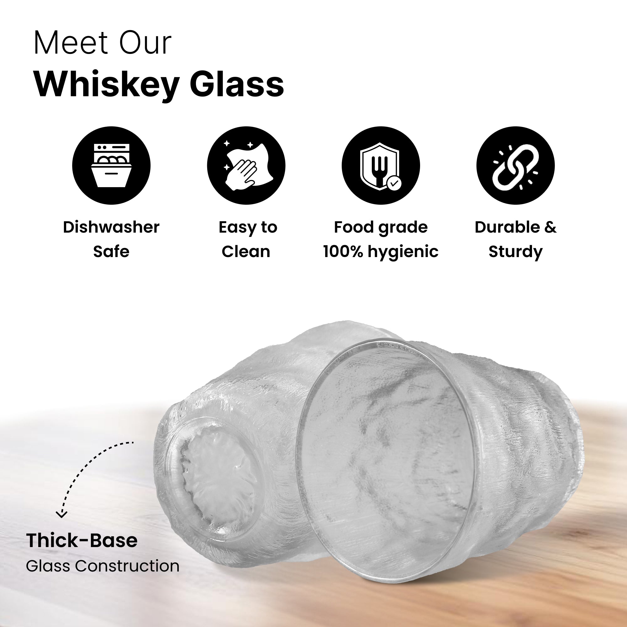 The Better Home UMAI Multicolor Drinking Glasses - Everyday hydration
