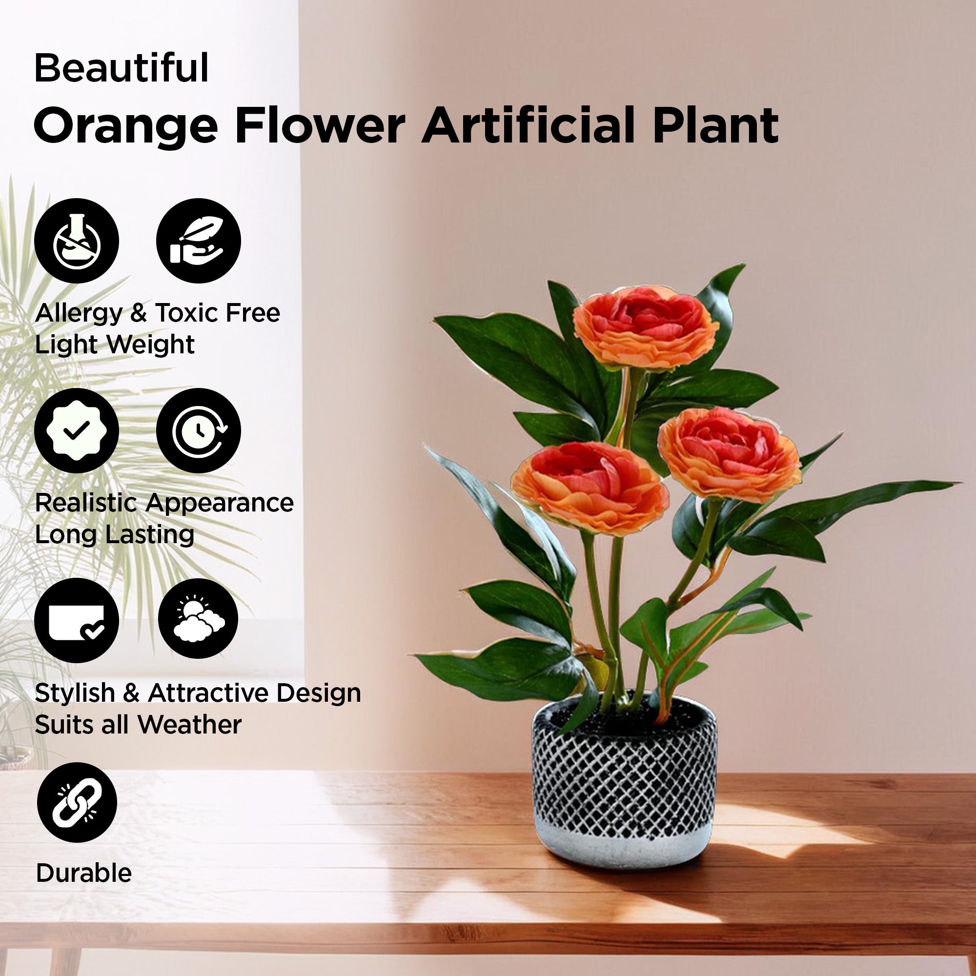 UMAI artificial flower plant - Elegant office decor