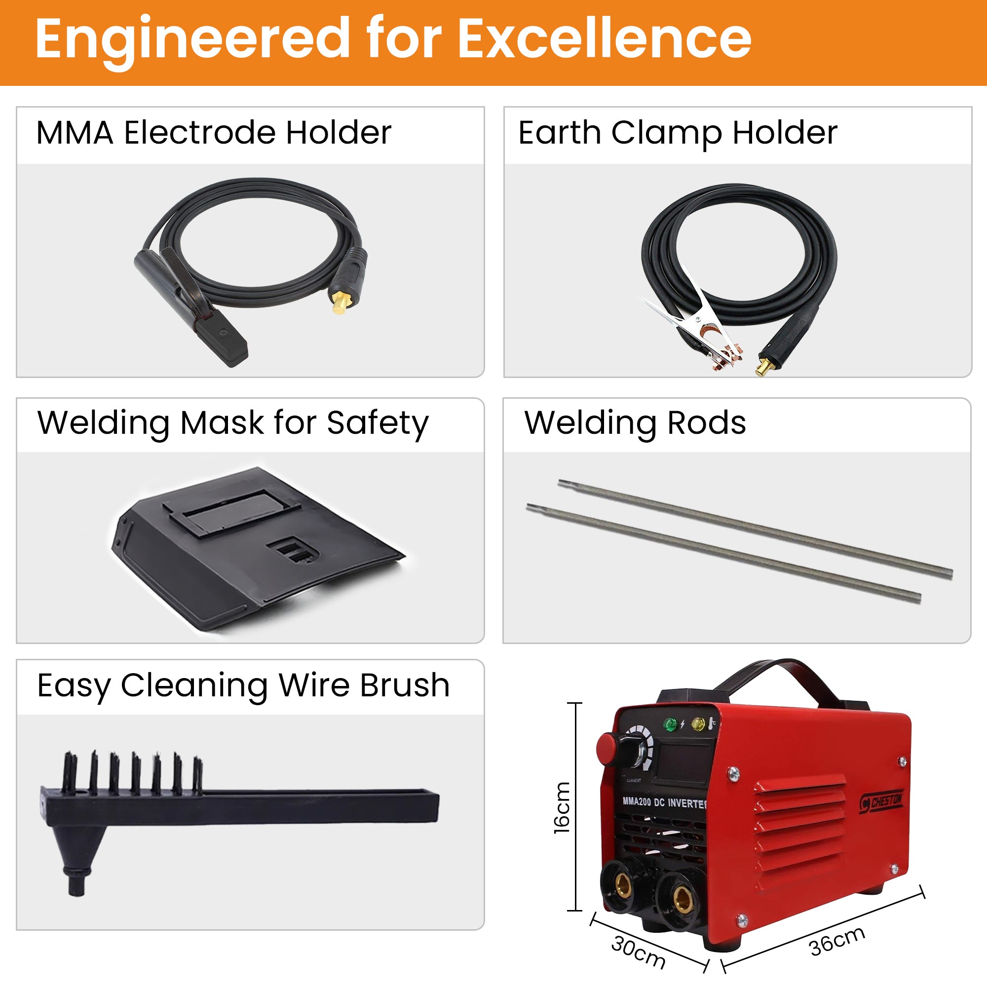 Cheston welding machine kit - perfect for DIY enthusiasts
