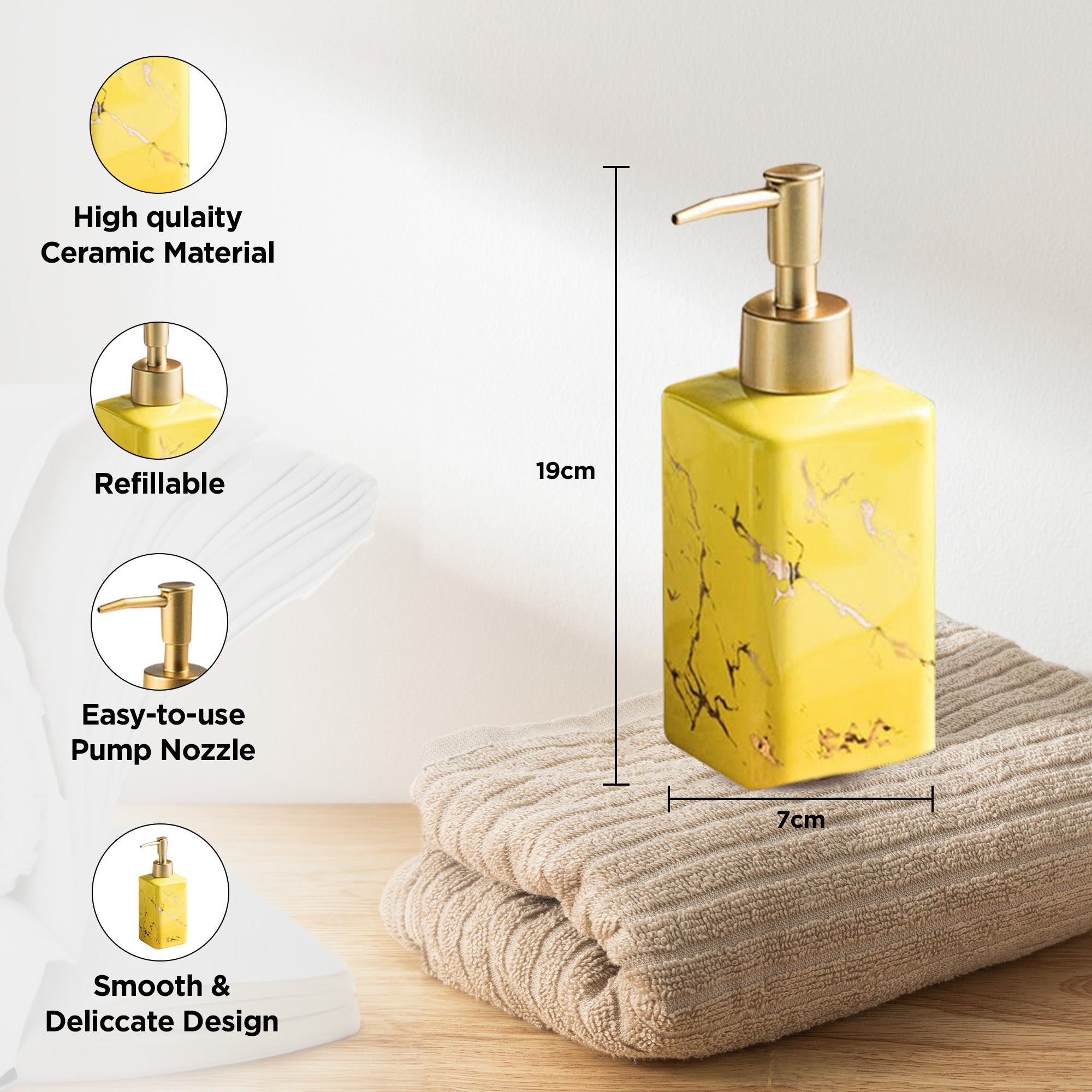 UMAI hand wash dispenser - perfect for home decor