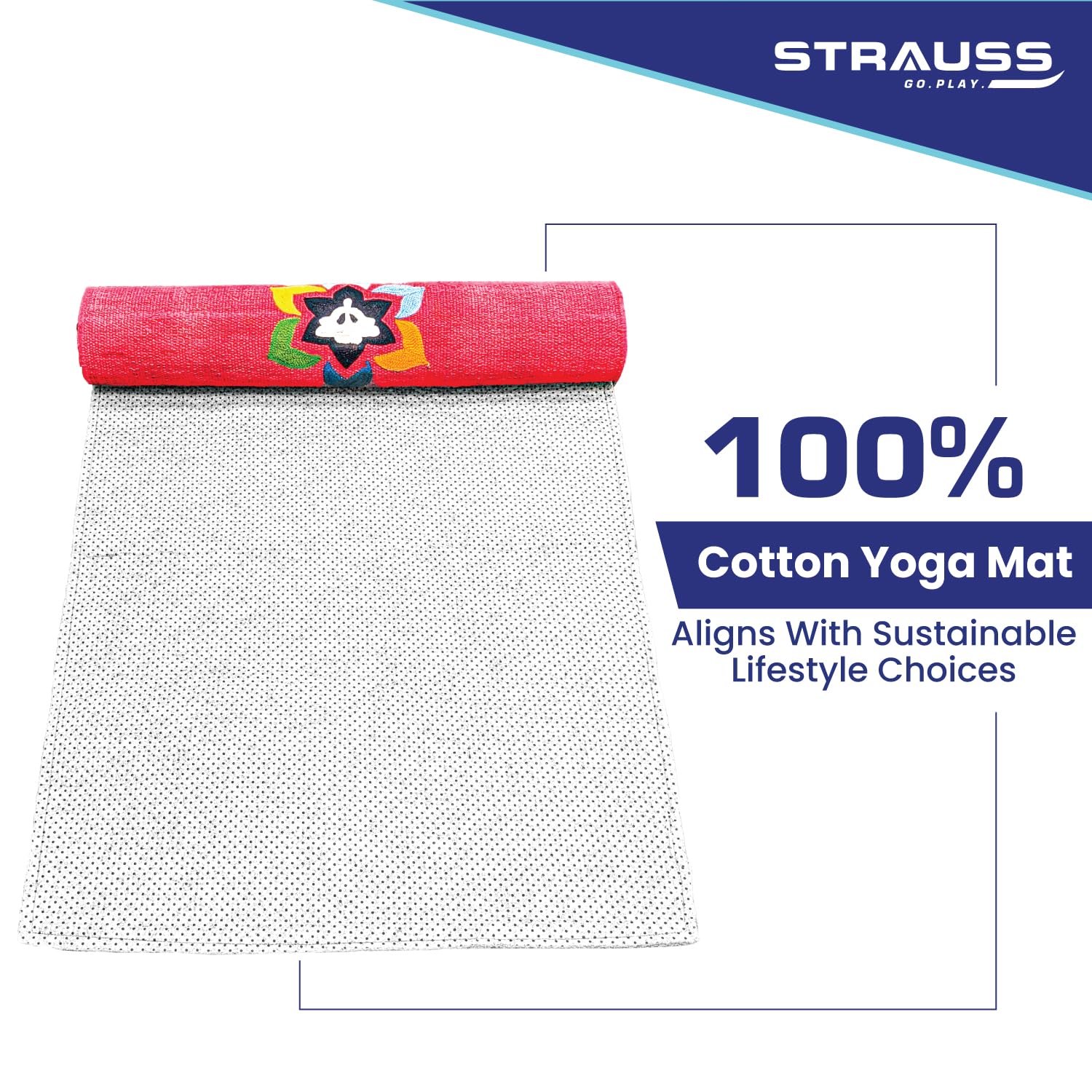 Strauss yoga mat - outdoor yoga practice