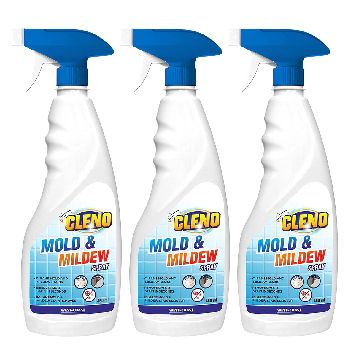 Cleno Mold Mildew Cleaner Spray - Odor-fighting household cleaner