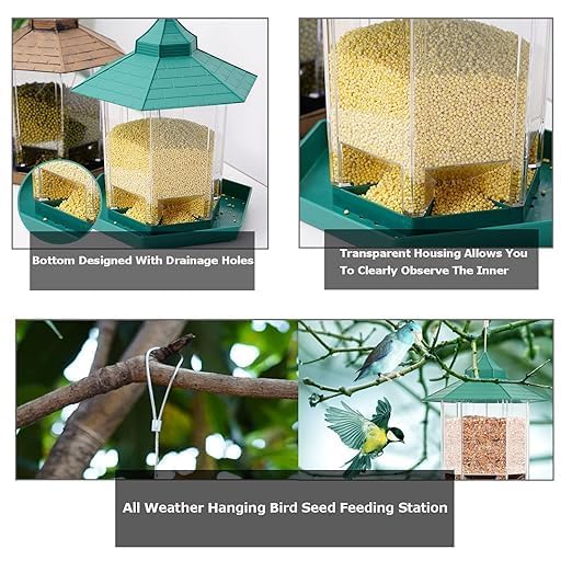 Kuber Industries bird feeder - stylish garden decoration