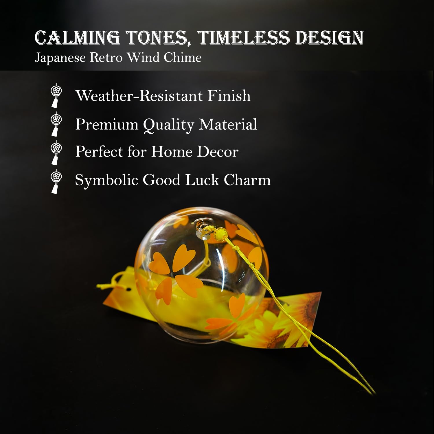 Ekhasa Japanese Wind Chimes - Home decor enhancement