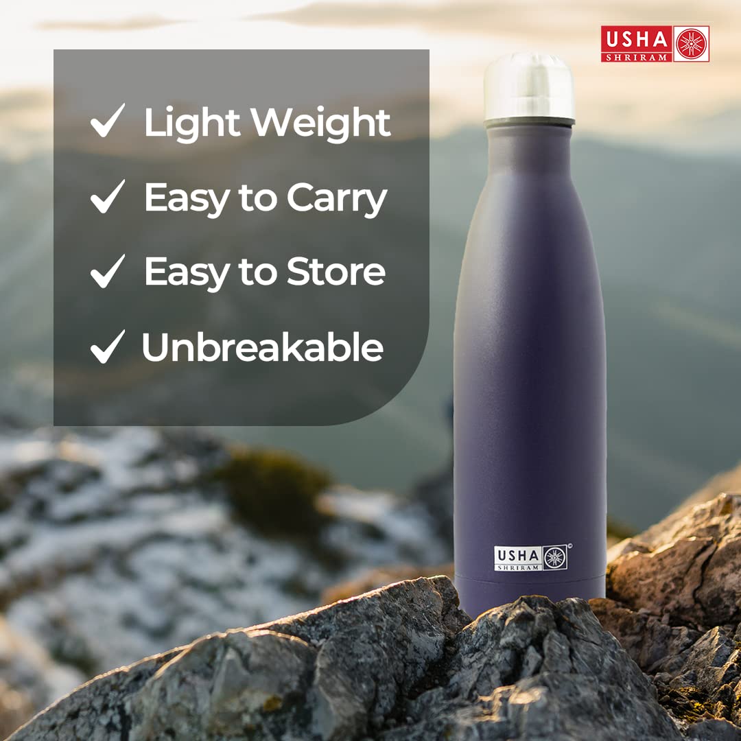 USHA SHRIRAM stainless steel bottle - office use