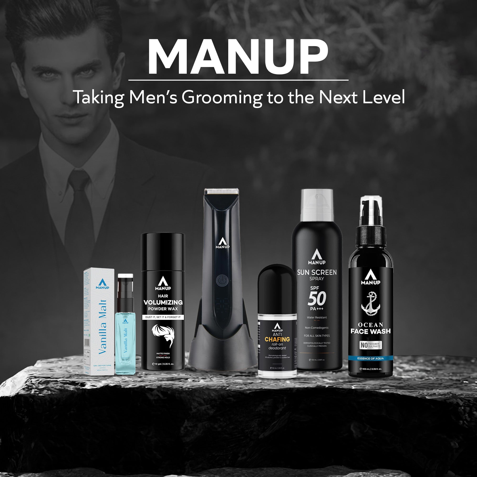 Man UP sunscreen - Ideal for beach activities