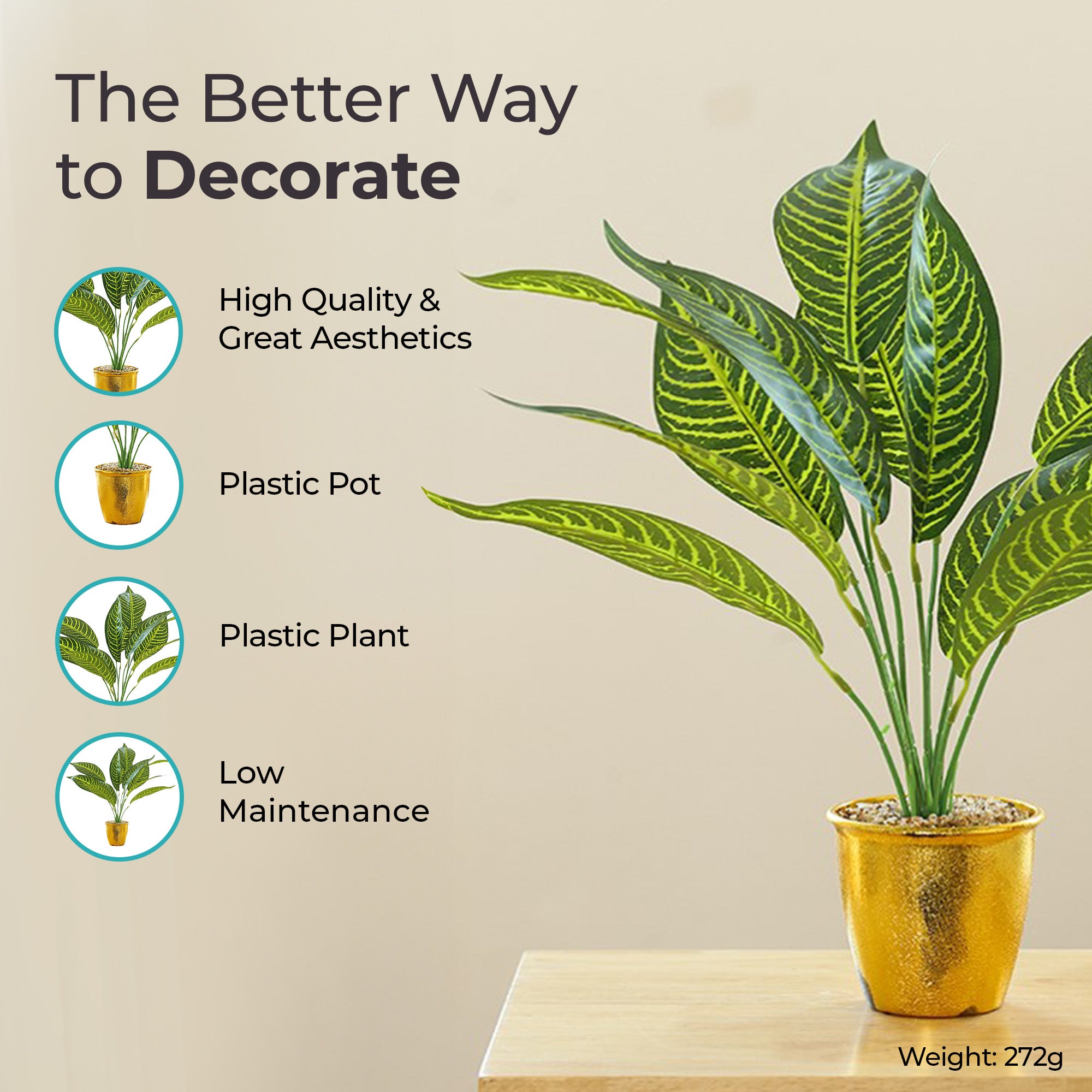The Better Home artificial plant - Reception area styling