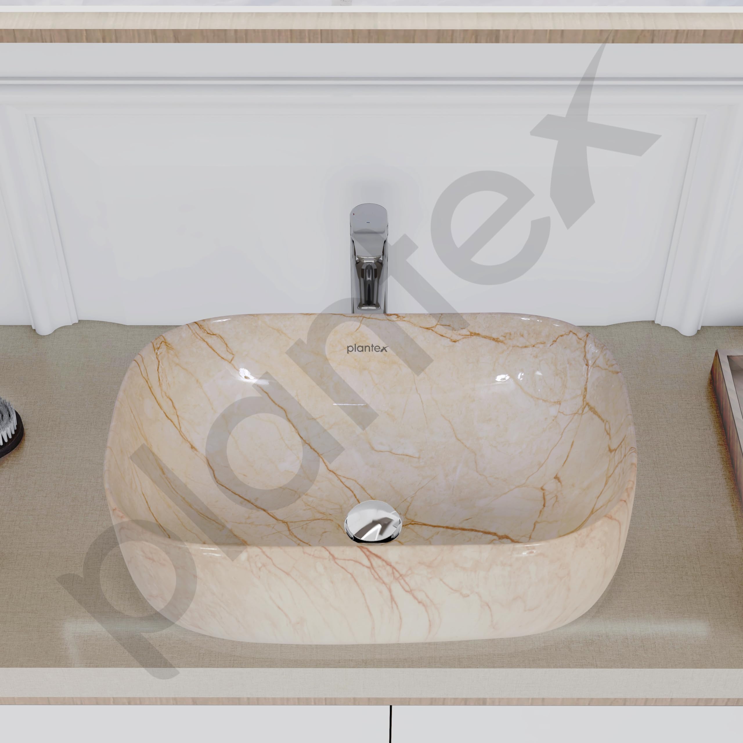 Plantex basin - Stylish countertop wash basin for home