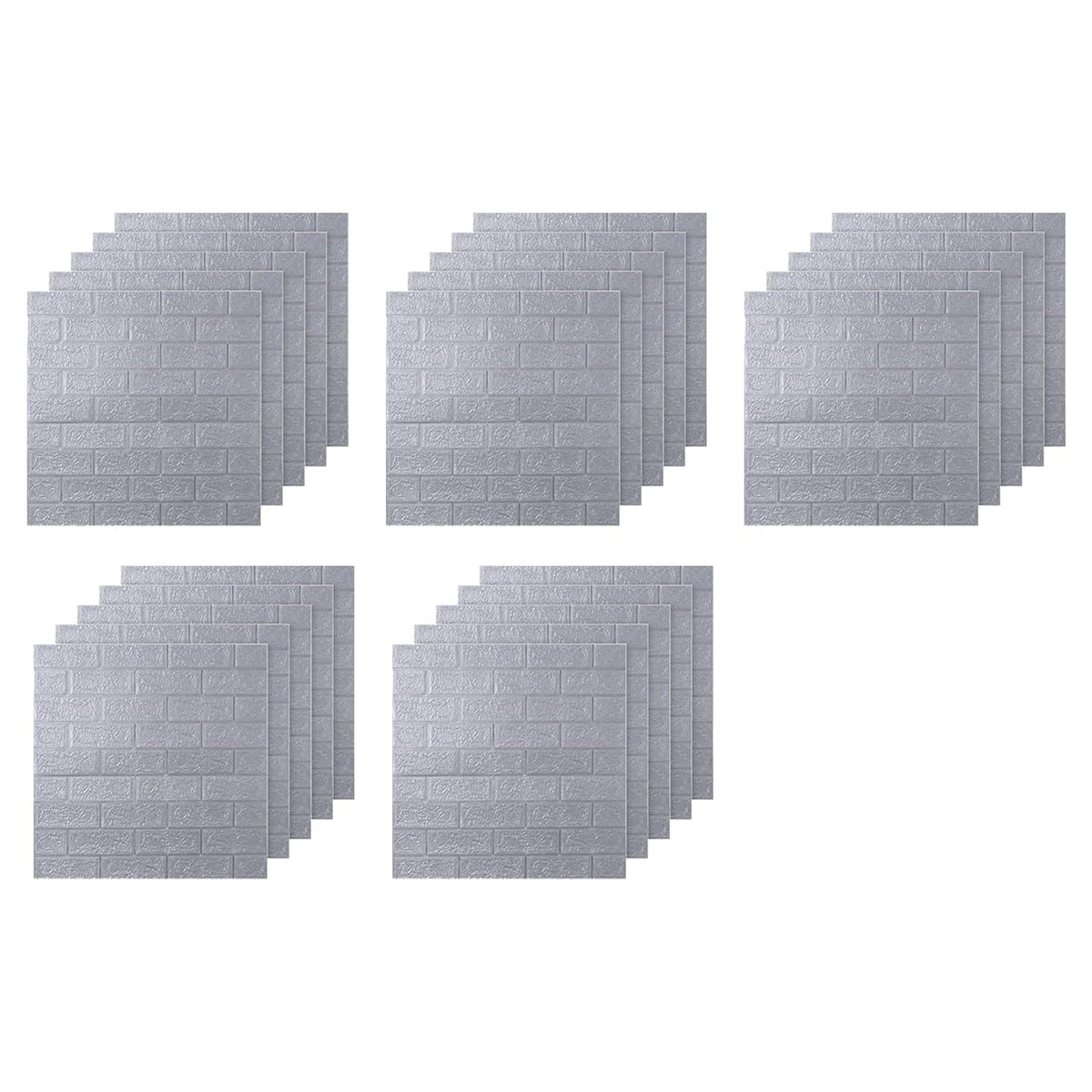 Kuber Industries foam brick wallpaper - creative studio walls