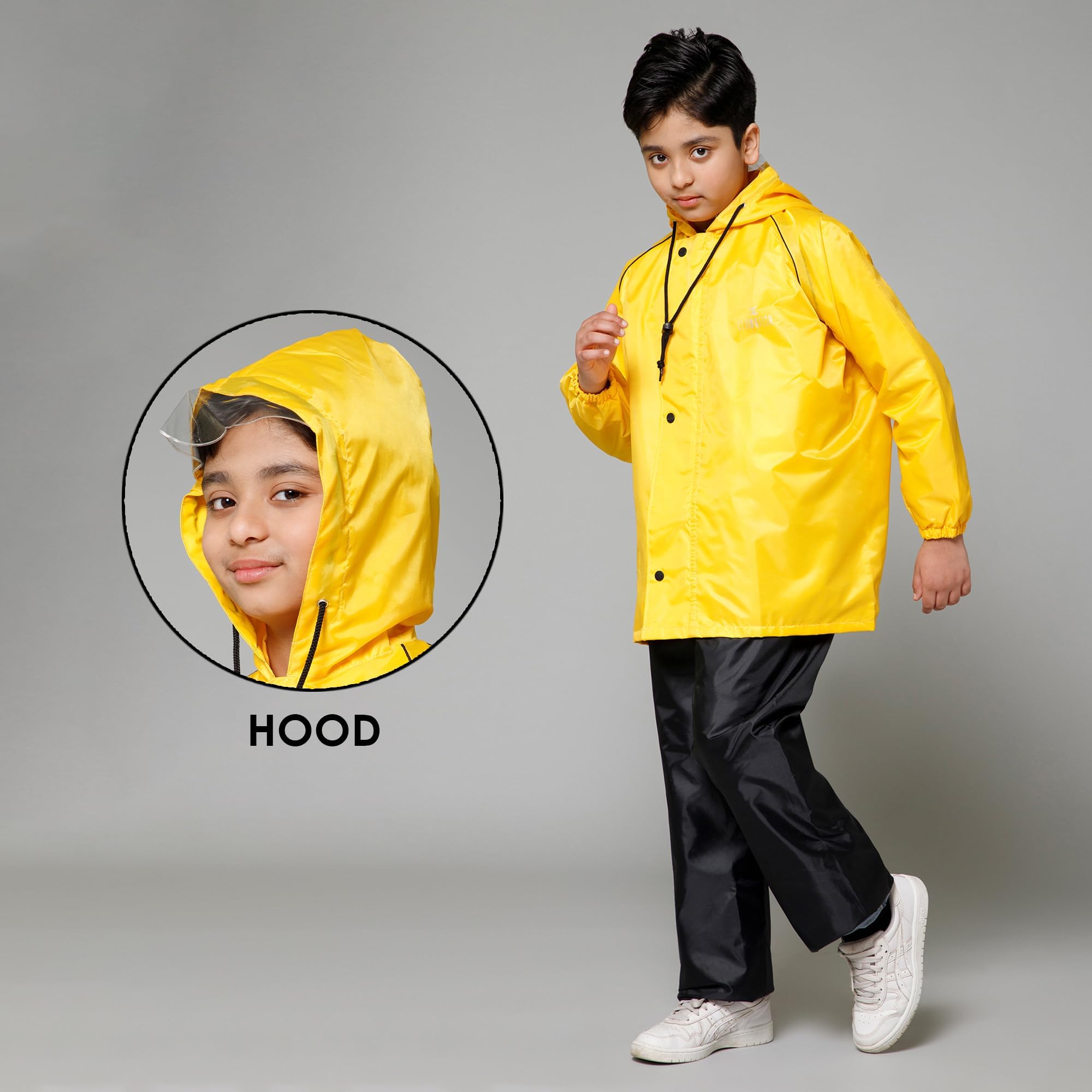 Clownfish Duke Series Raincoat - School commute in style