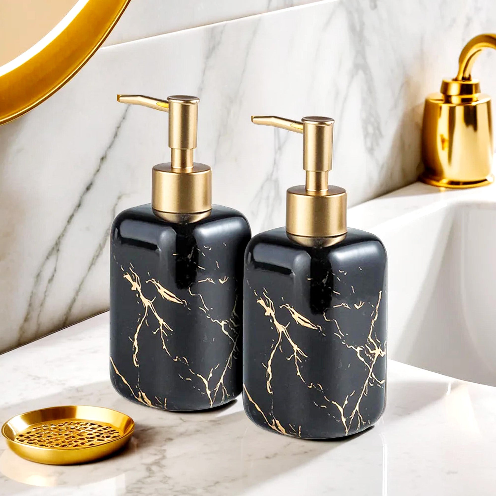 The Better Home UMAI Black Soap Dispenser - Gift option