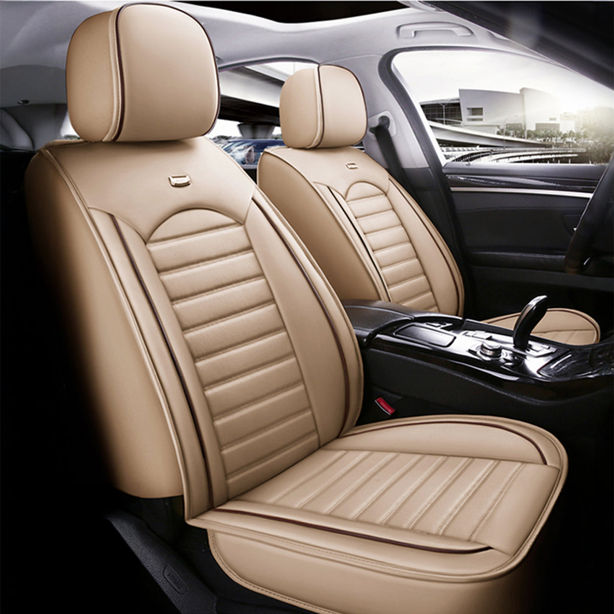 Carbinic Nappa Leather Covers - Perfect for family trips