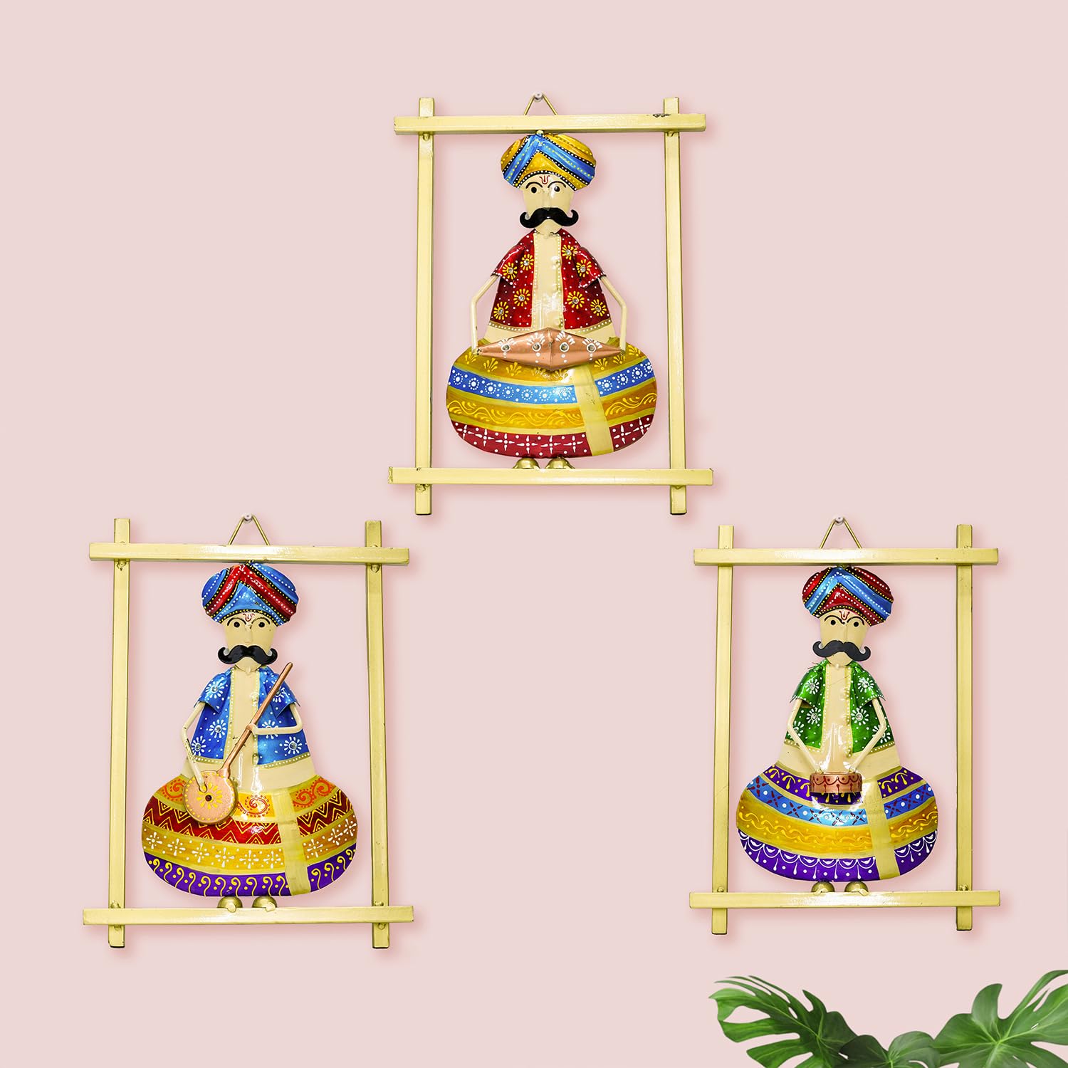 Ekhasa Rajasthani Theme Wall Sculpture - Office Decor